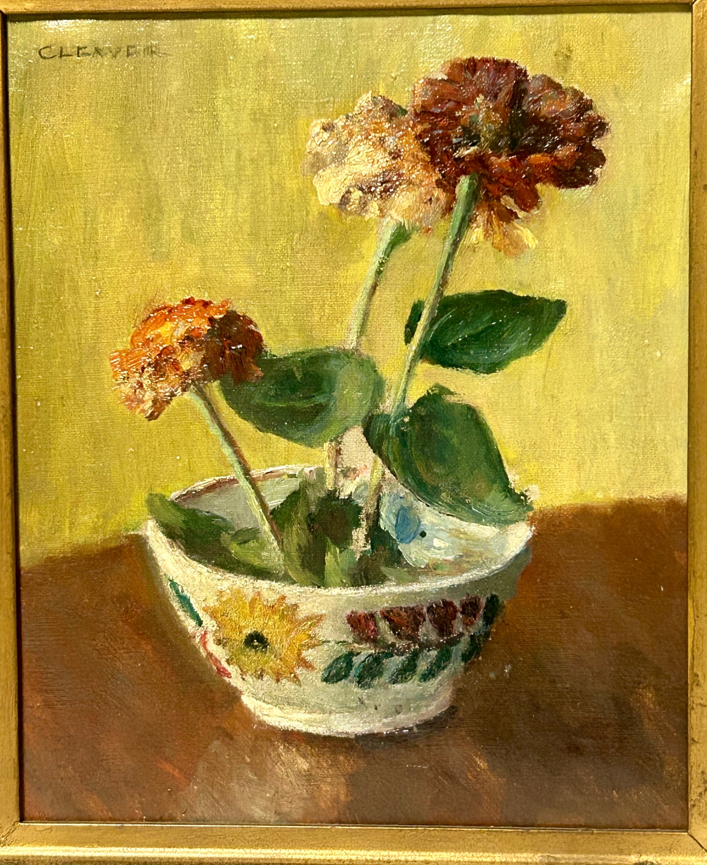 NEBRASKA ARTIST ALICE CLEAVER PAINTING -