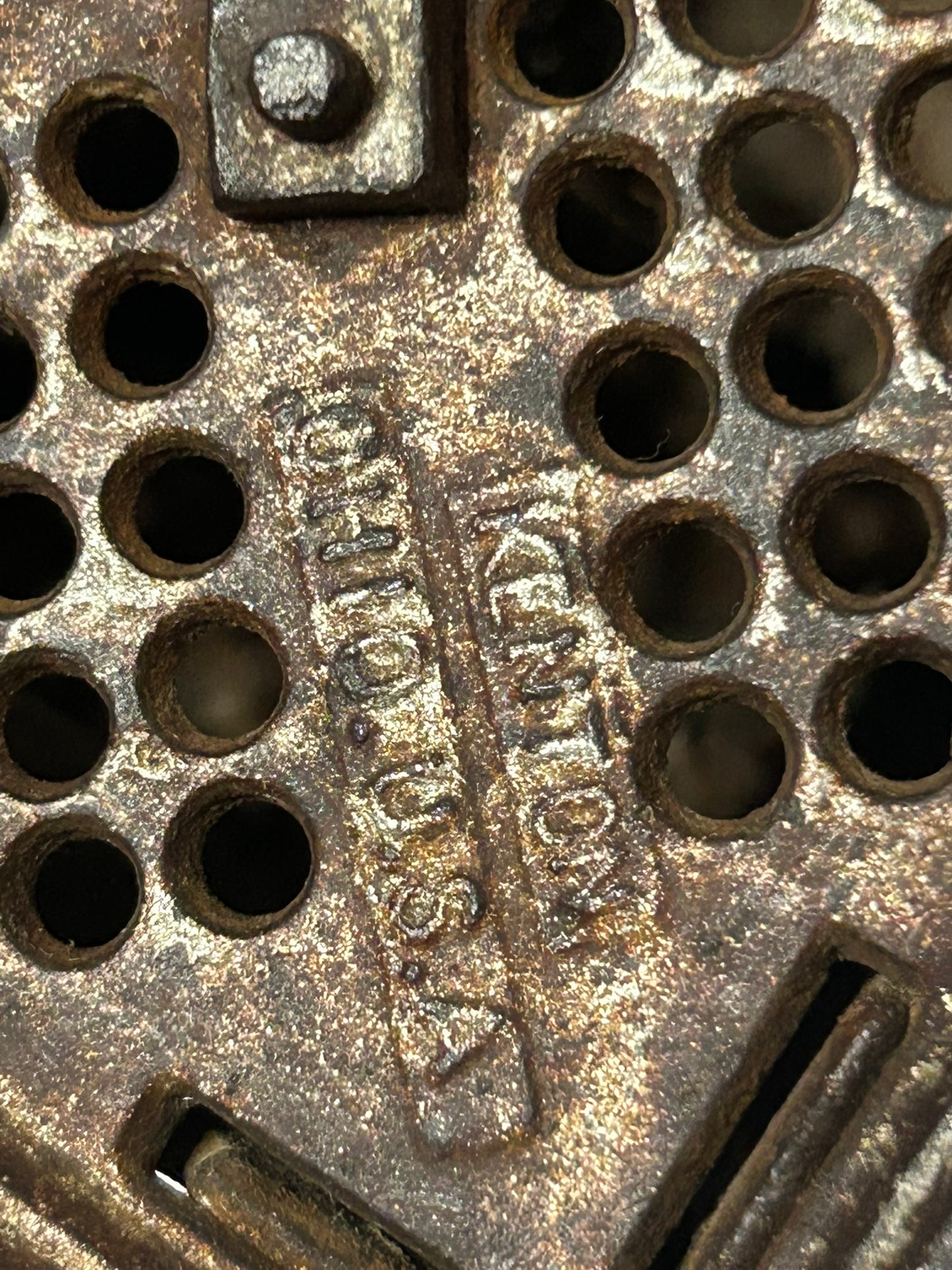 ANTIQUE COLUMBIA IRON BANK