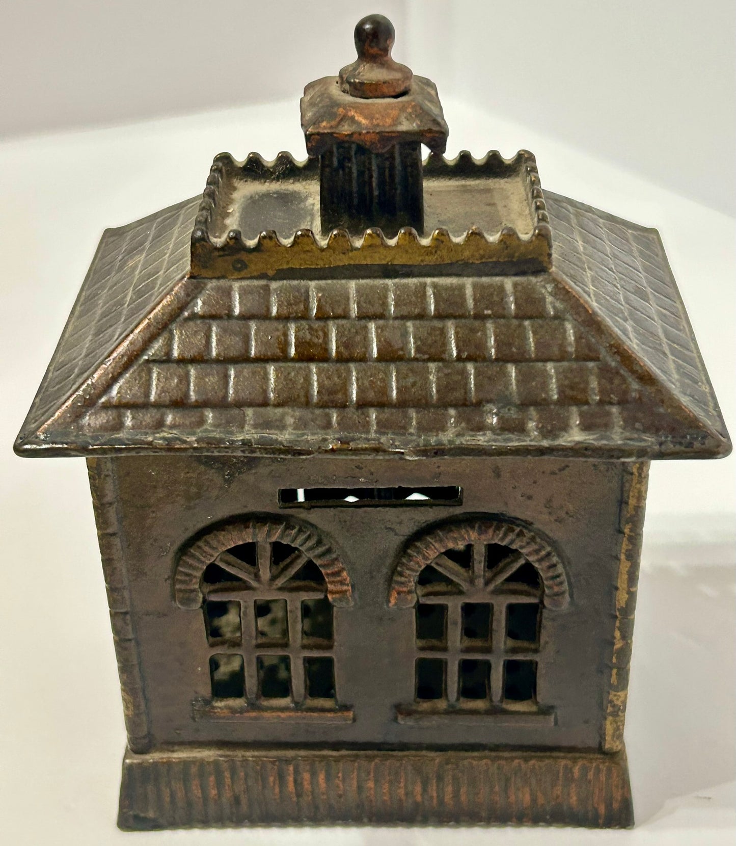 ANTIQUE STATE BANK BUILDING IRON BANK