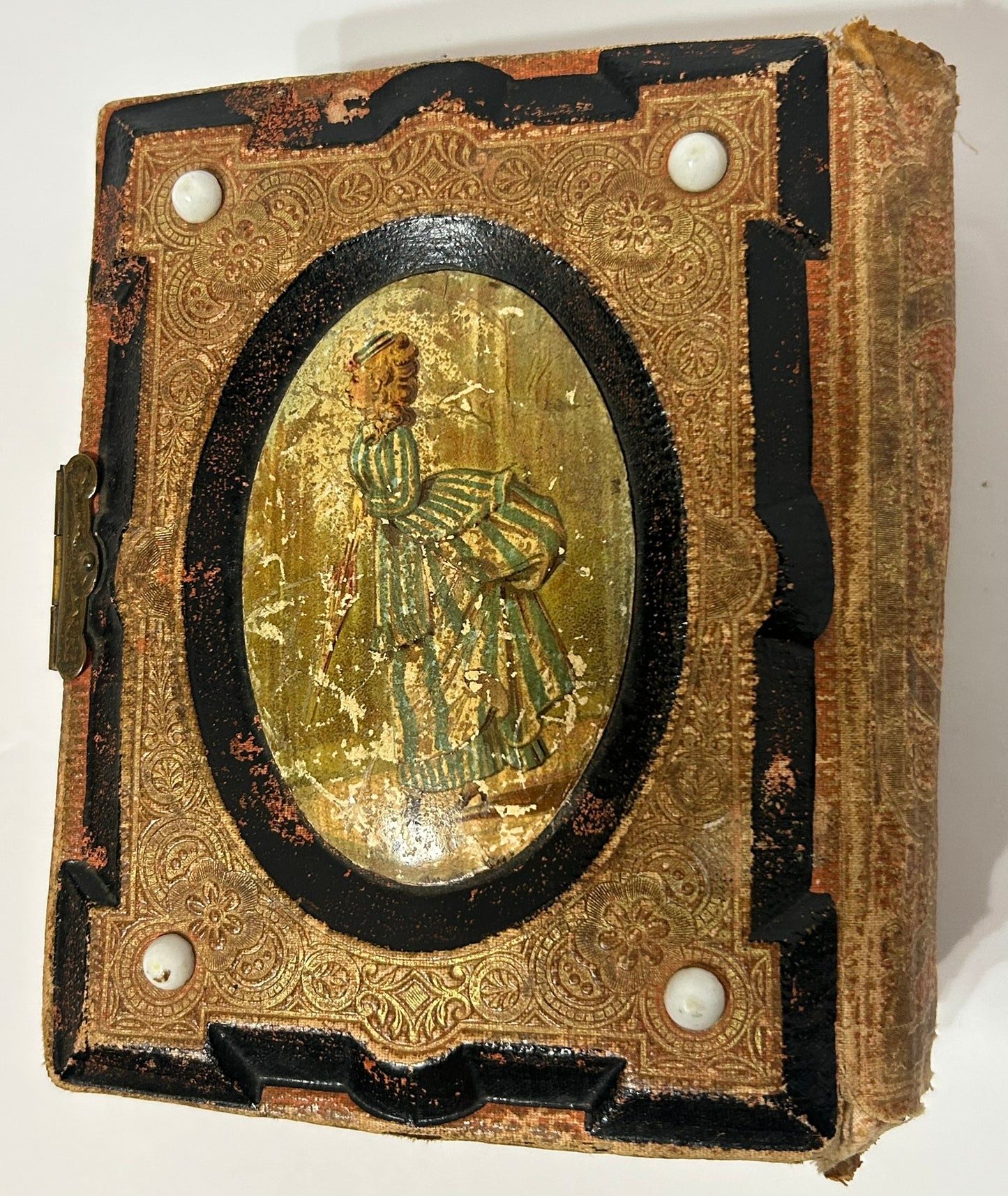 CIVIL WAR OFFICER PHOTO IN PERIOD PHOTO ALBUM