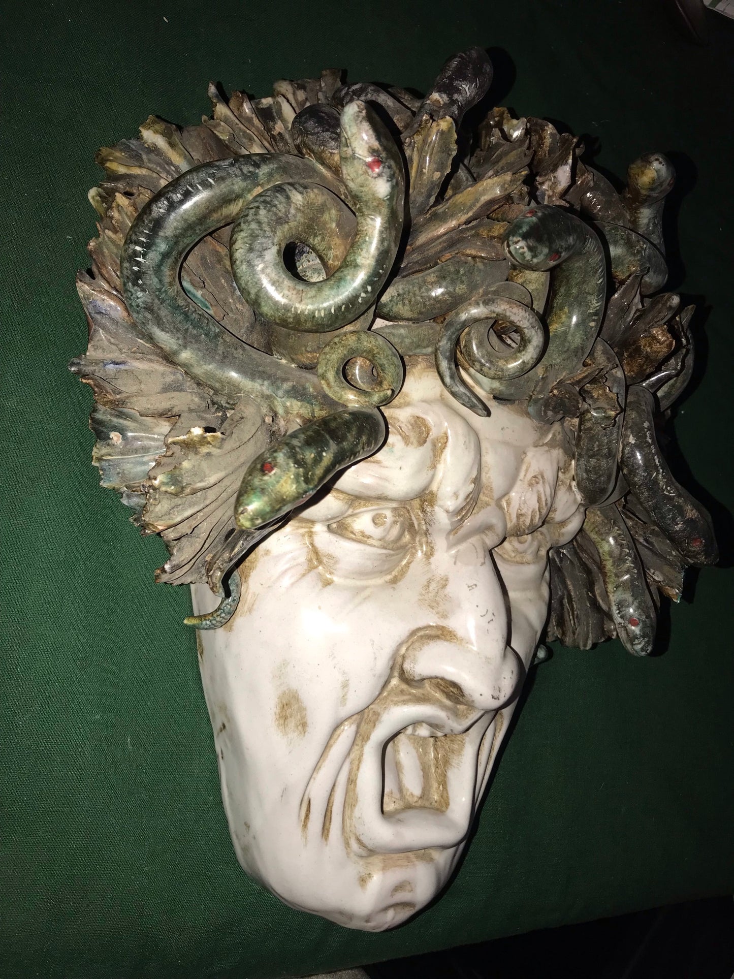 MEDUSA POTTERY HEAD