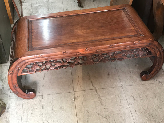 ORIENTAL ANTIQUE LOW TABLE OR COFFEE TABLE