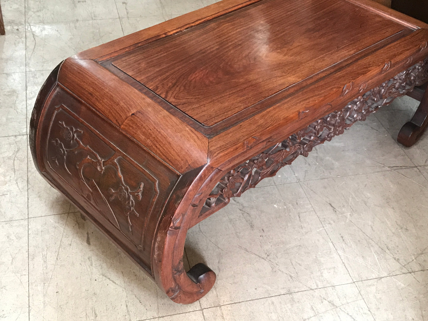 ORIENTAL ANTIQUE LOW TABLE OR COFFEE TABLE