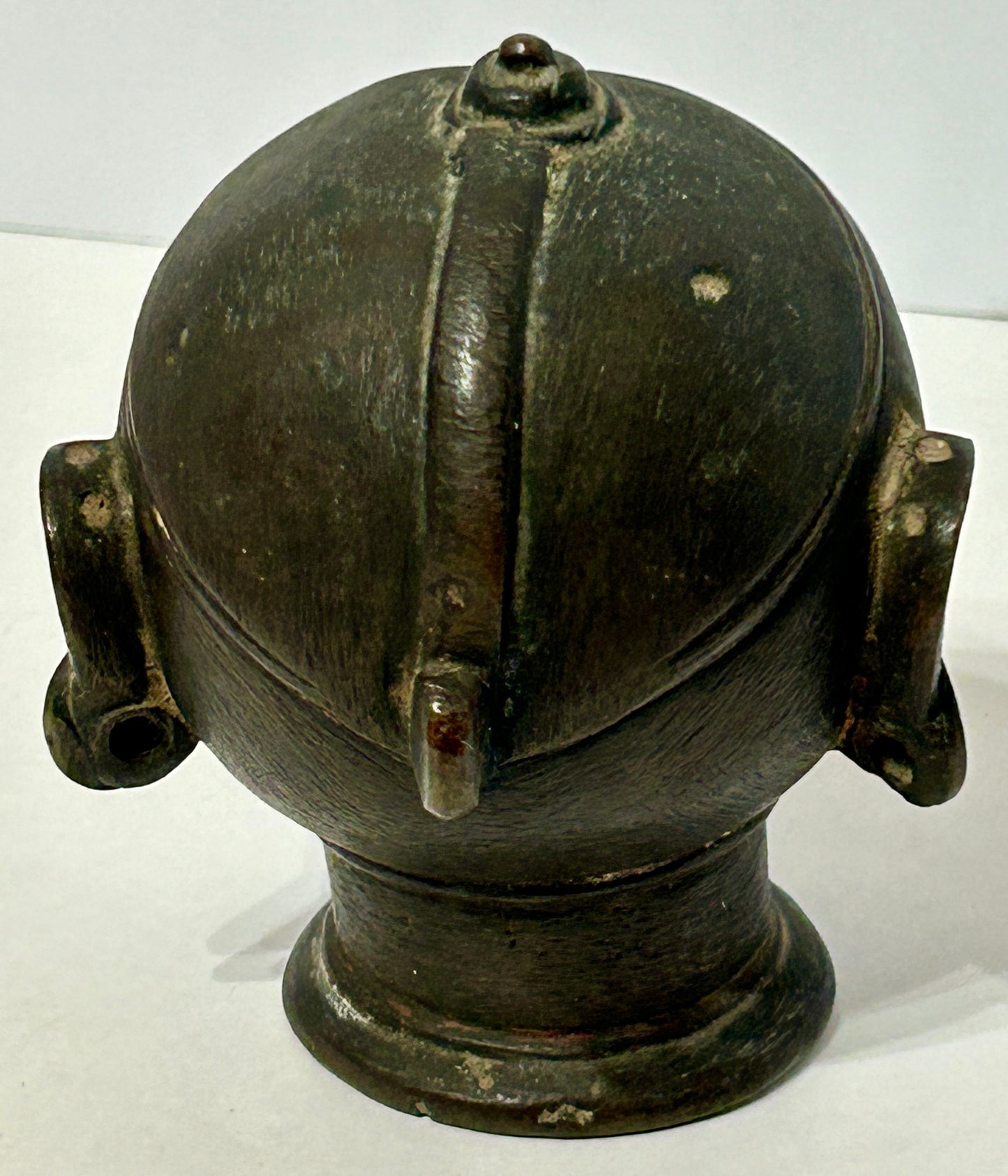 ANTIQUE BUDDHA BRONZE LINGAM COVER SIDDHARTHA GAUTAMA