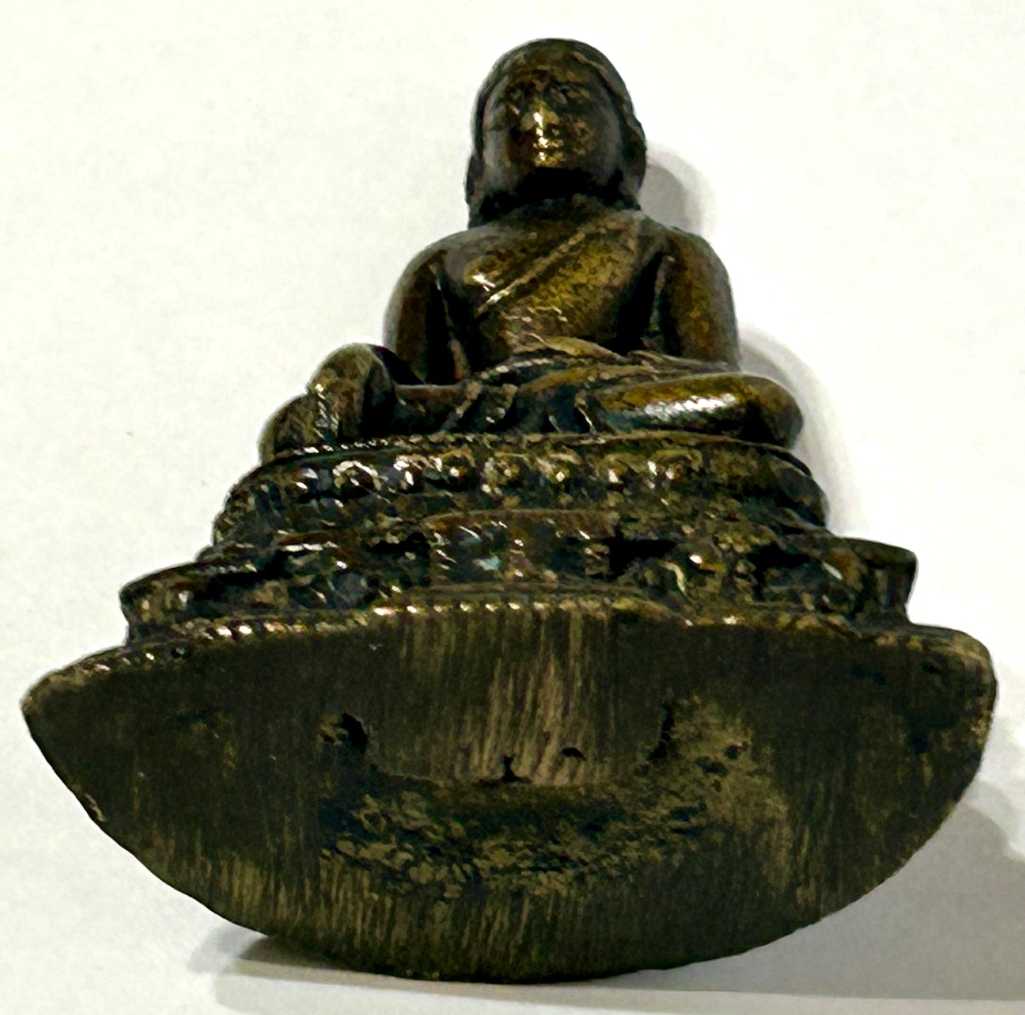ANTIQUE BRONZE ASIAN BUDDHA FIGURE