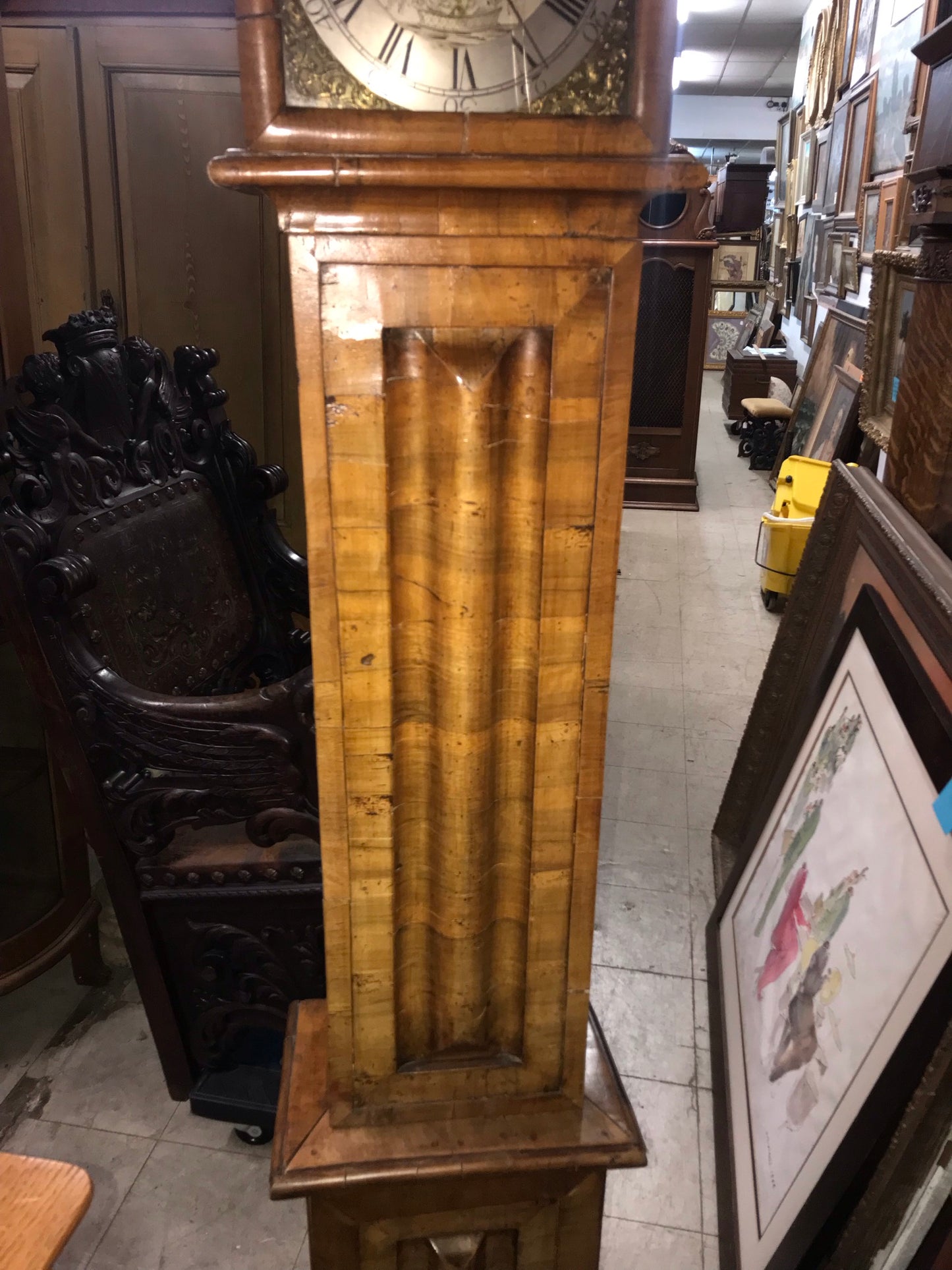 LATE 1700's BEAUTIFL ENGLISH FLOOR CLOCK