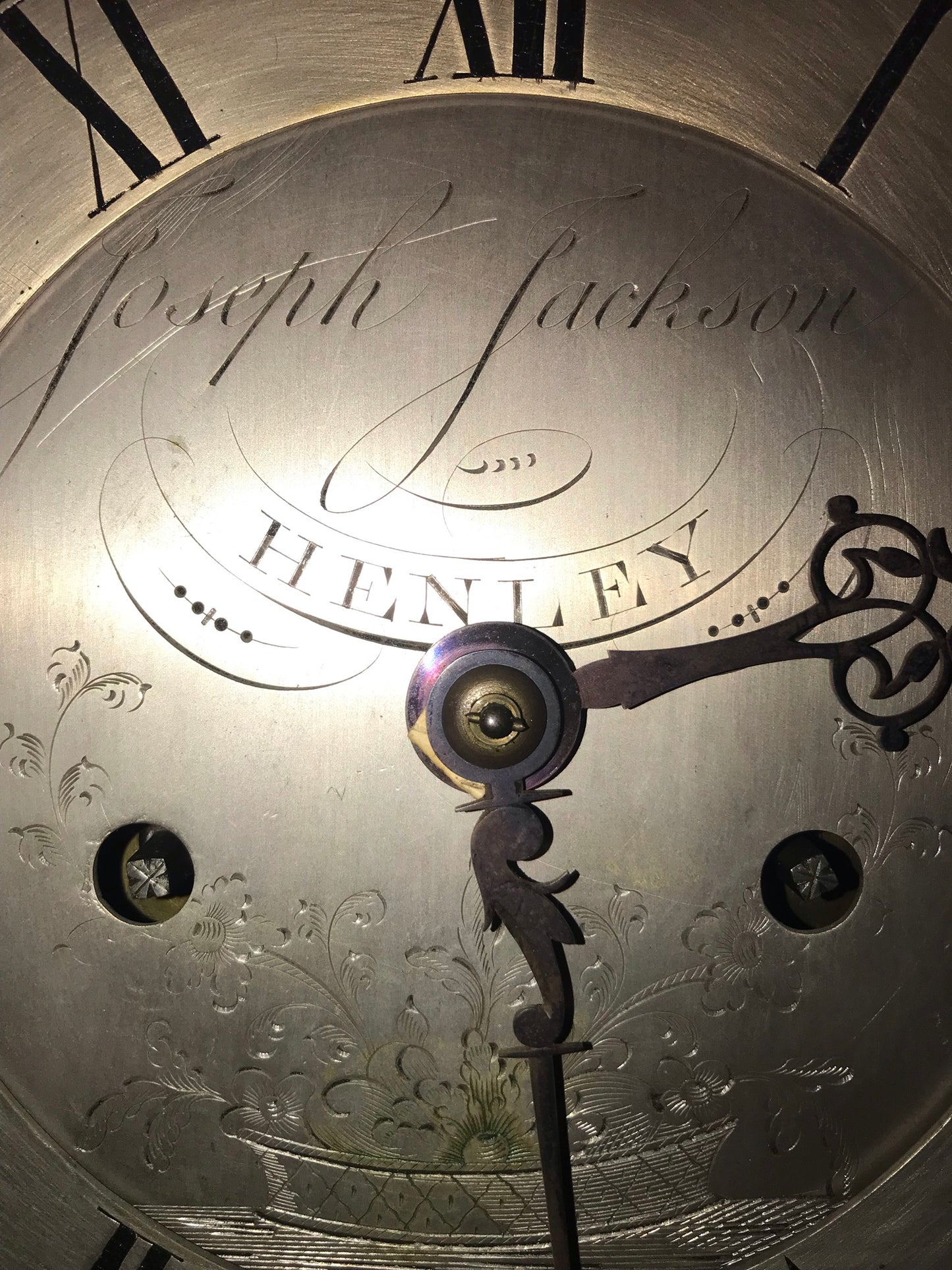 LATE 1700's BEAUTIFL ENGLISH FLOOR CLOCK