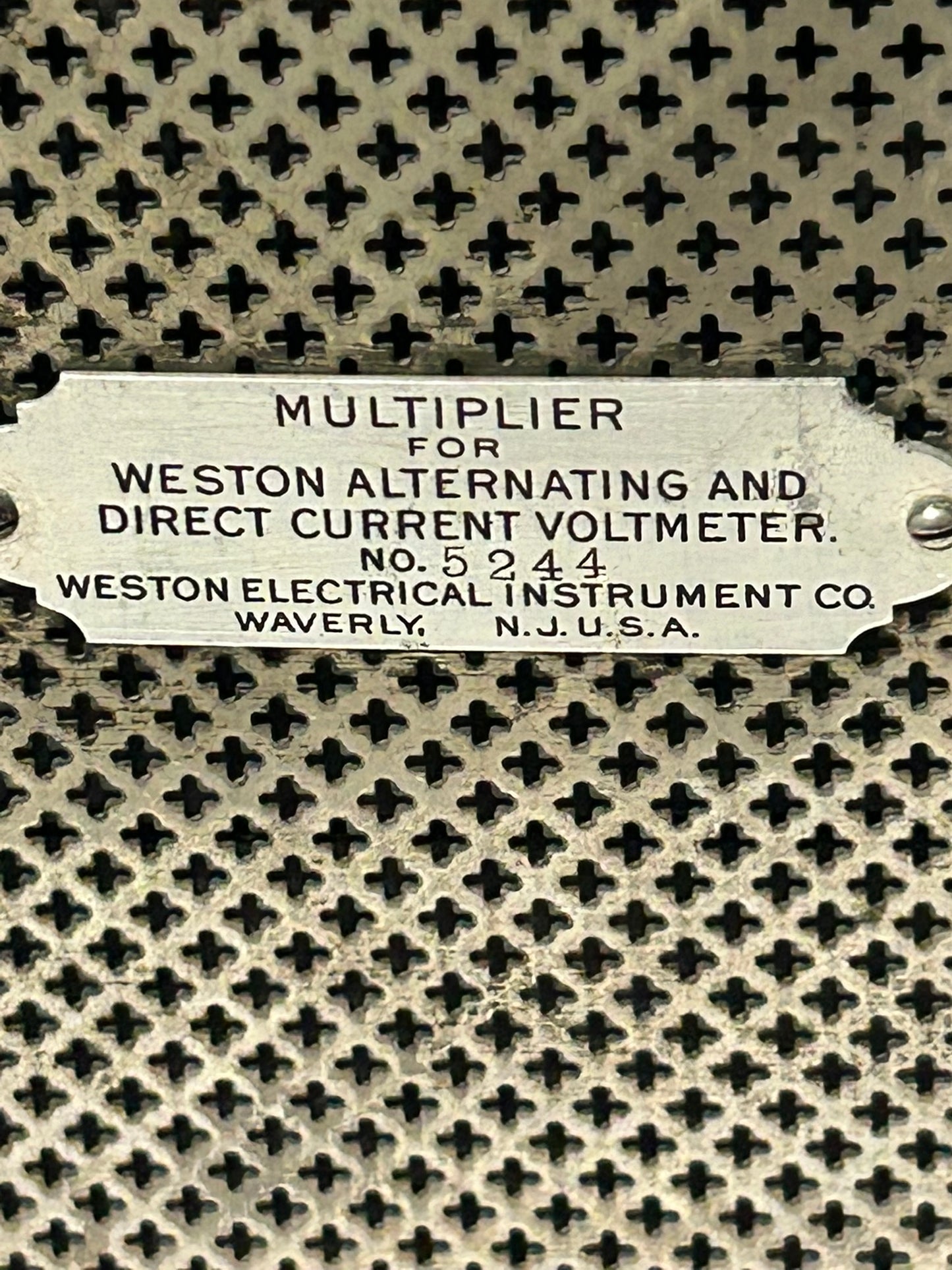 WESTON MULTIPLIER