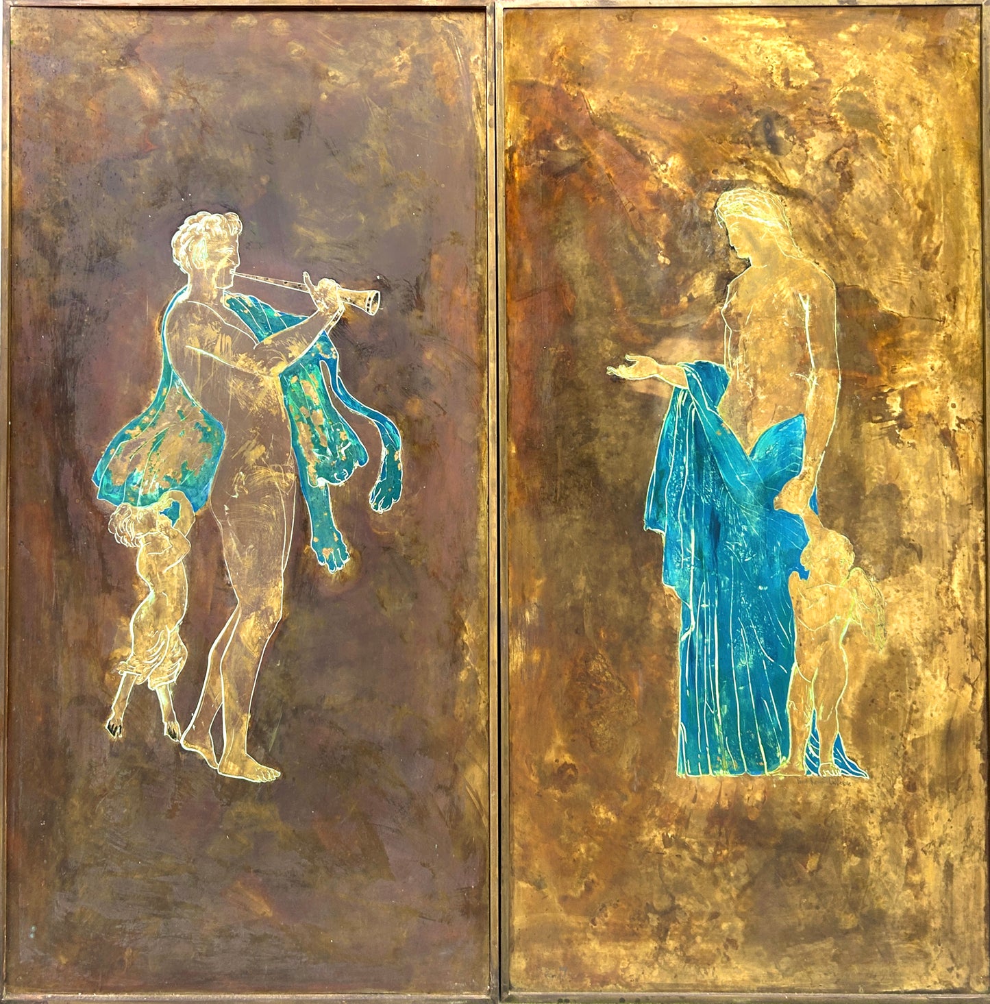 PHILLIP AND KELVIN LAVERNE WALL PLAQUES