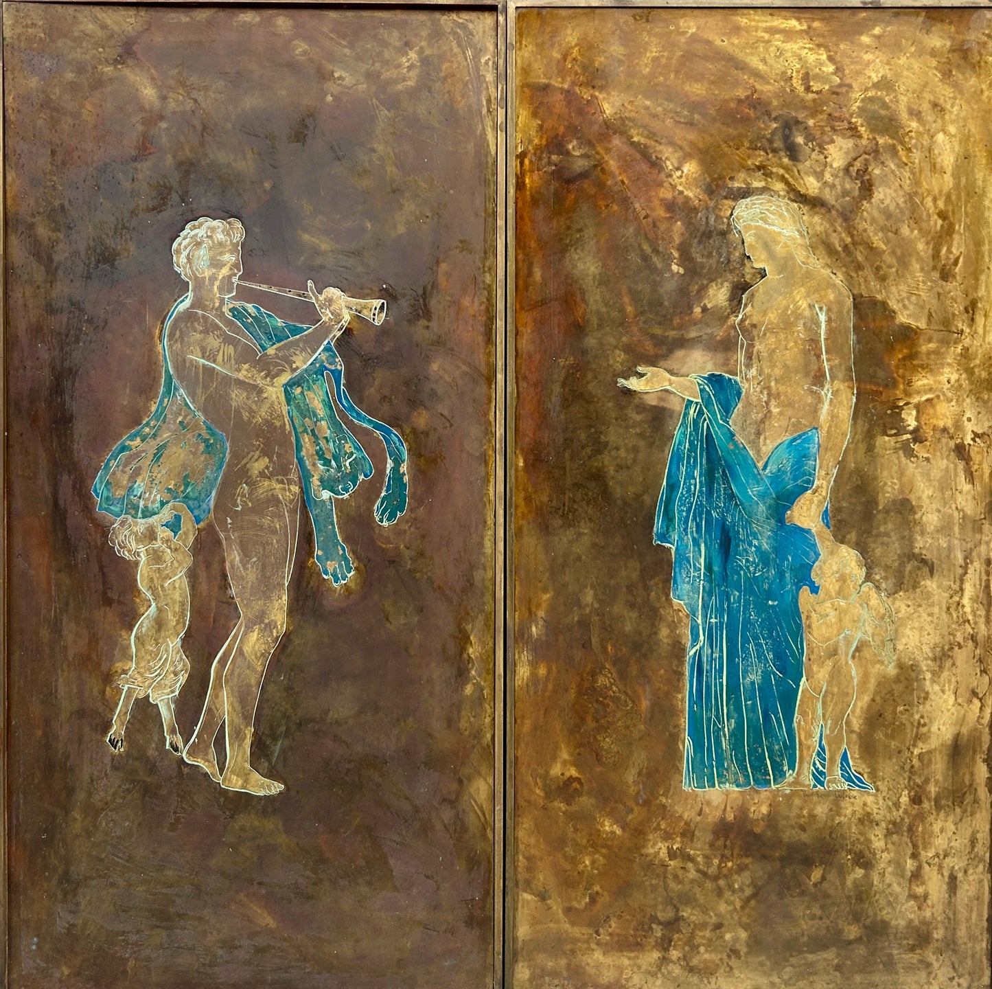 PHILLIP AND KELVIN LAVERNE WALL PLAQUES