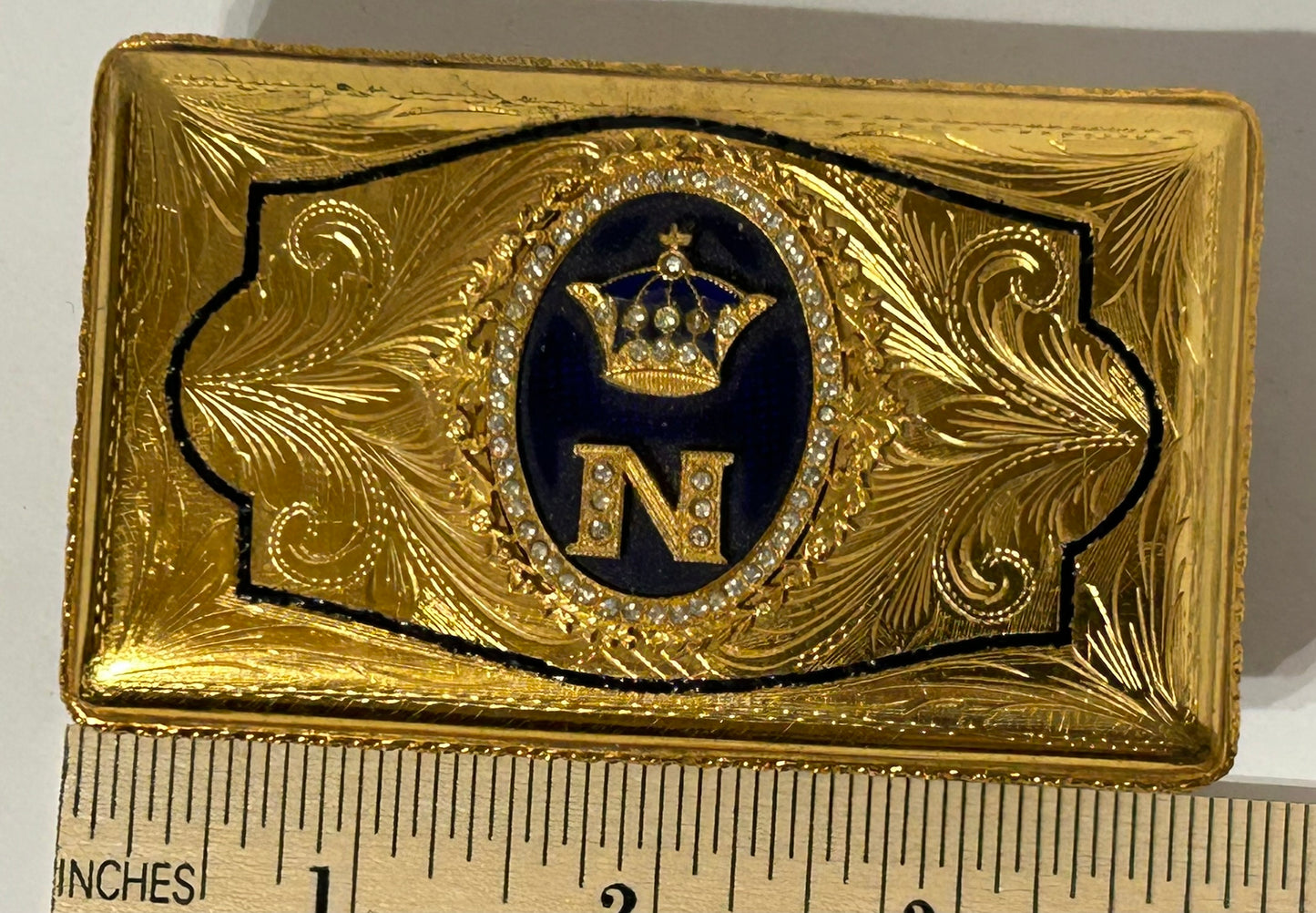 NAPOLEONIC  ITALIAN GILT BOX