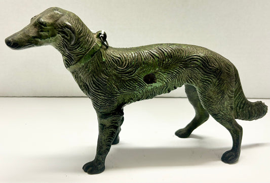 RUSSIAN WOLFHOUND CAST IRON DOORSTOP