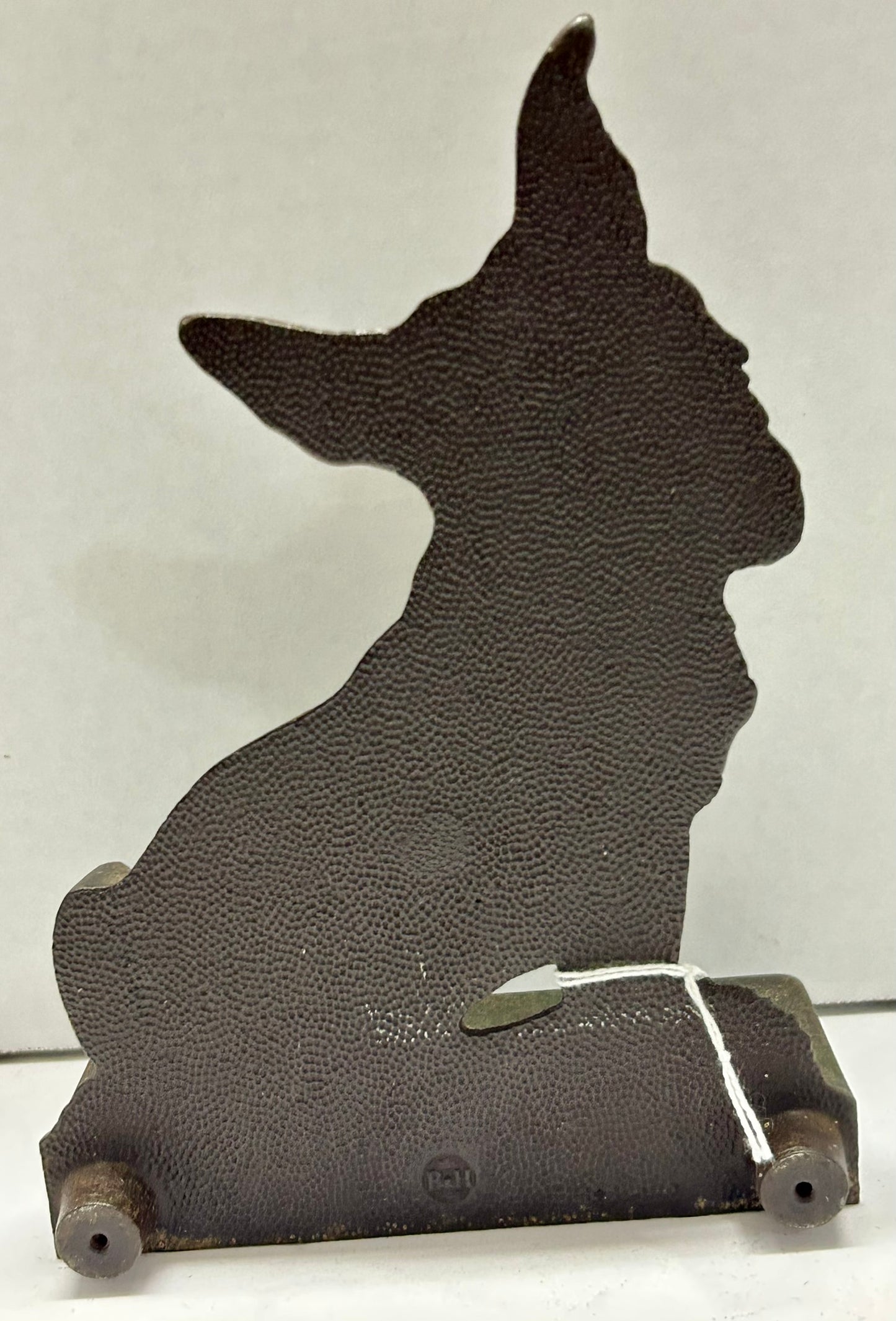 IRON WELSH CORGI DOG DOORSTOP BY BRADLEY & HUBBARD