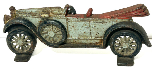 ANTIQUE CAST IRON CONVERTIBLE DOOR STOP