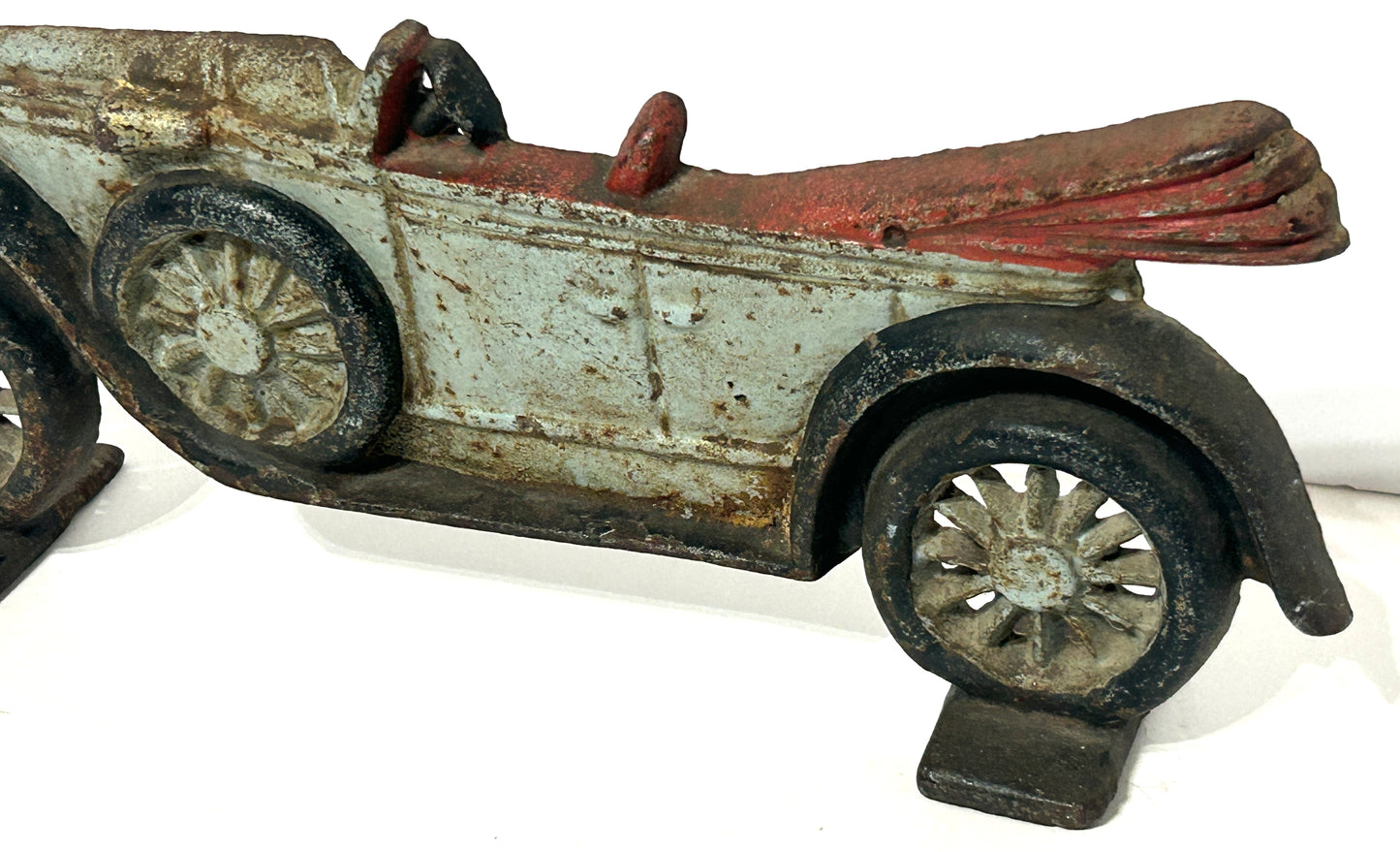 ANTIQUE CAST IRON CONVERTIBLE DOOR STOP