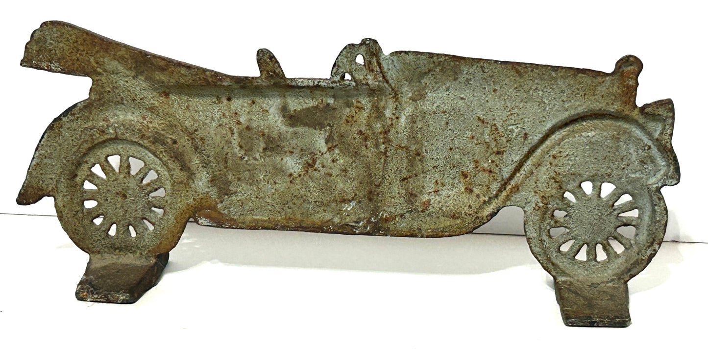 ANTIQUE CAST IRON CONVERTIBLE DOOR STOP