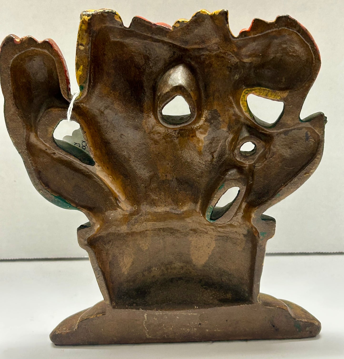 CAST IRON TULIP BASKET DOOR STOP