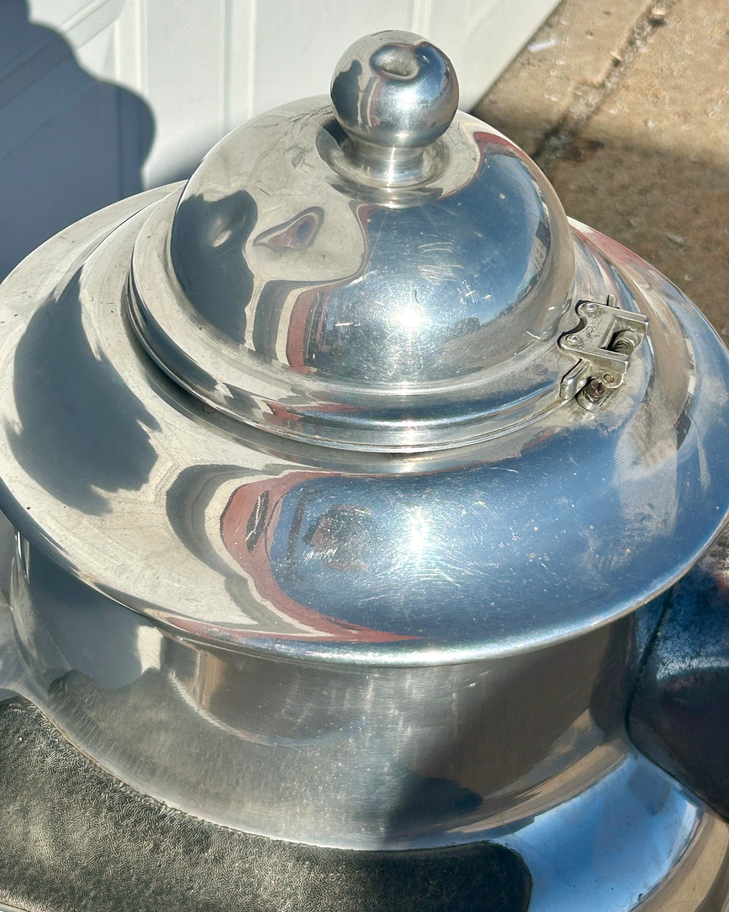 FIGURAL COFFEE GRINDER BY AMERICAN DUPLEX SHAPED LIKE COFFEE POT