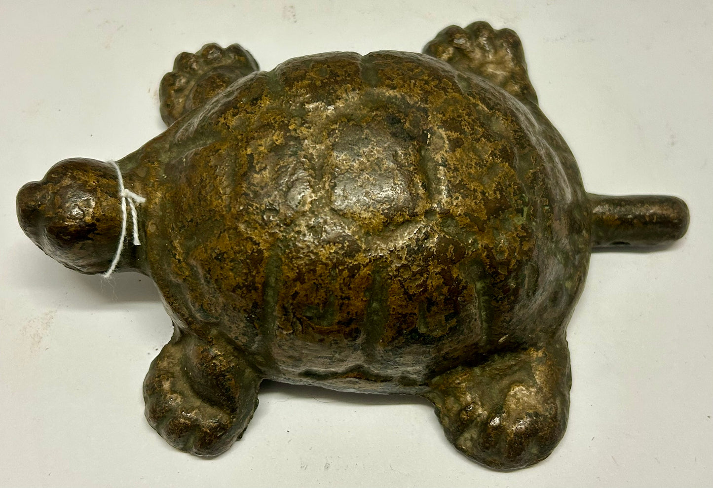 ANTIQUE CAST IRON TURTLE DOOR STOP
