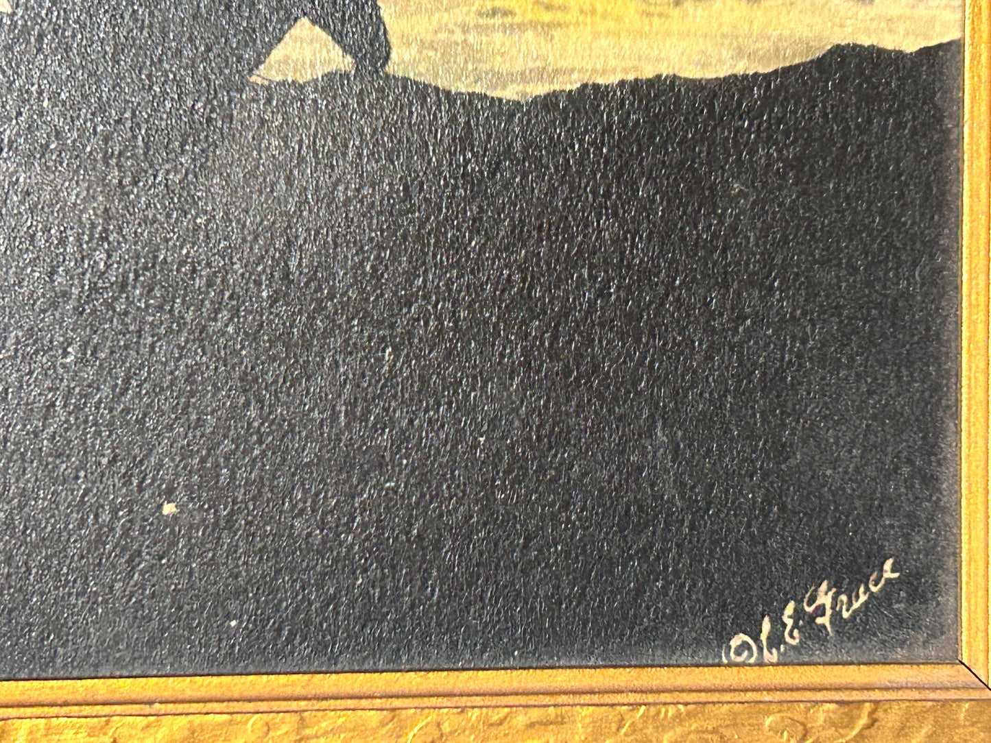 ESTES PARK PRINT BY L. E. GRACE VIEW SHOP OF COWBOY