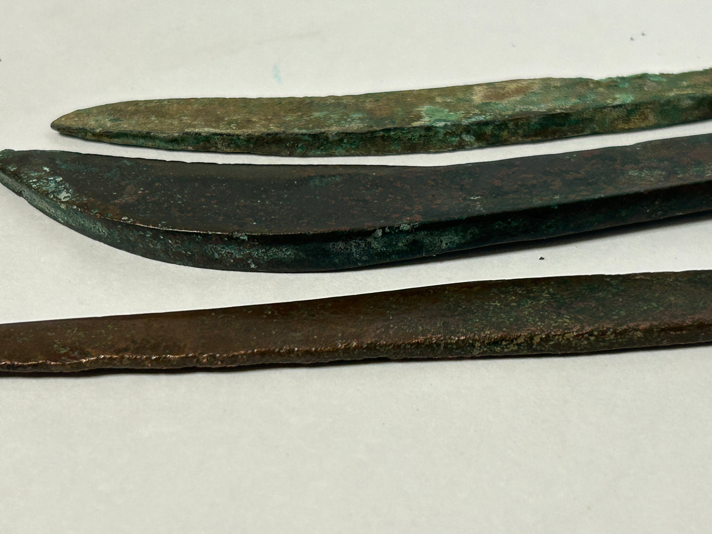 ANCIENT CHINESE 1600-1028 BC BRONZE KNIVES