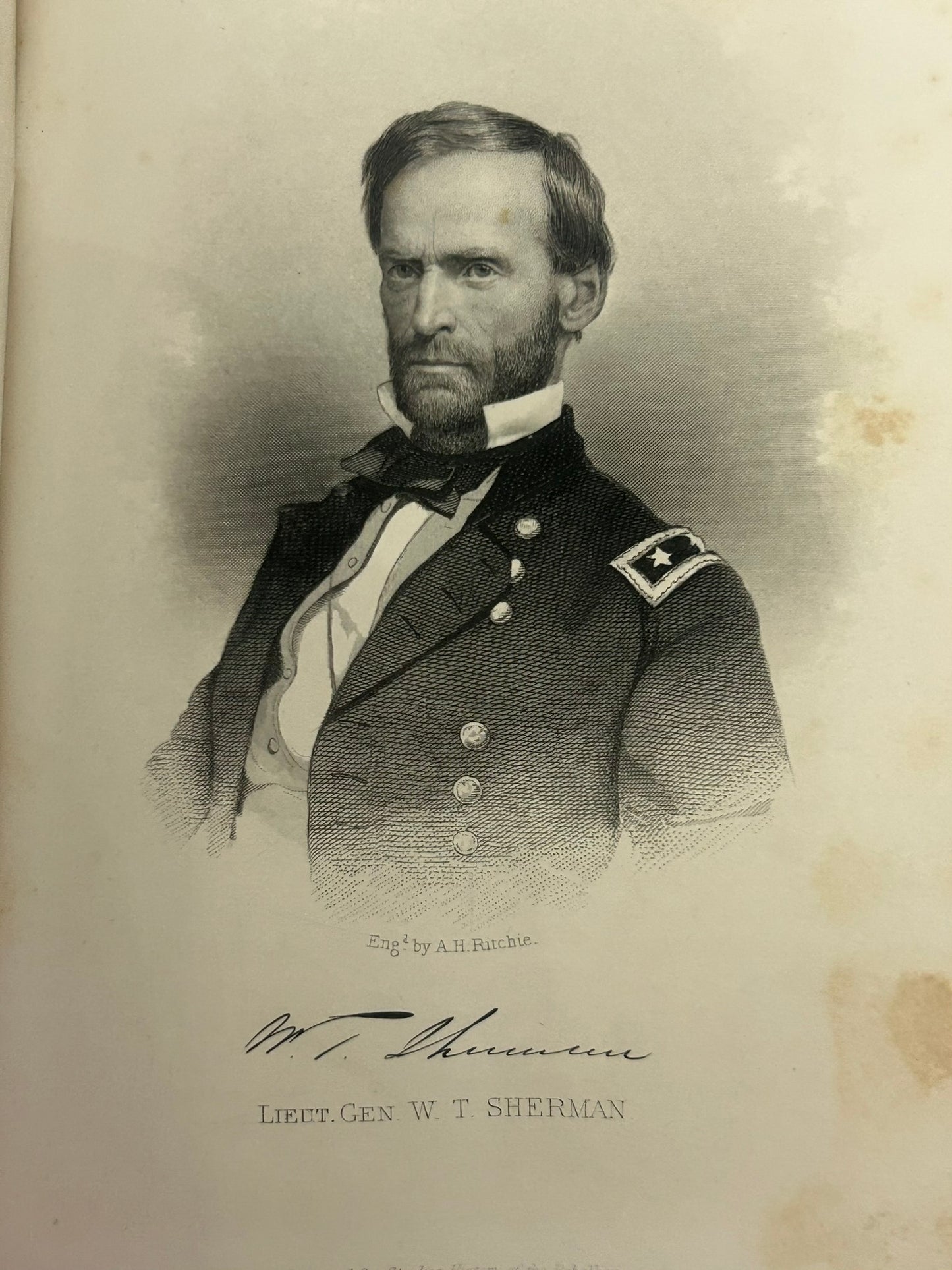 THE LIFE AND CAMPAIGNS OF GENERAL U.S. GRANT 1868 LEATHER FIRST EDITION BOOK
