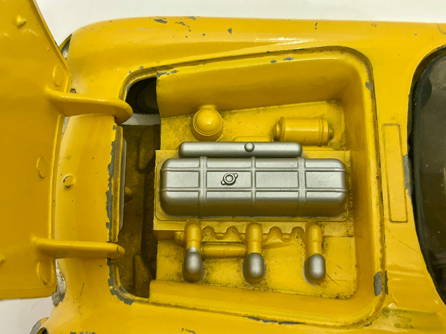 HUBBLEY 1954 KIDDIE TOY YELLOW CORVETTE CONVERTIBLE