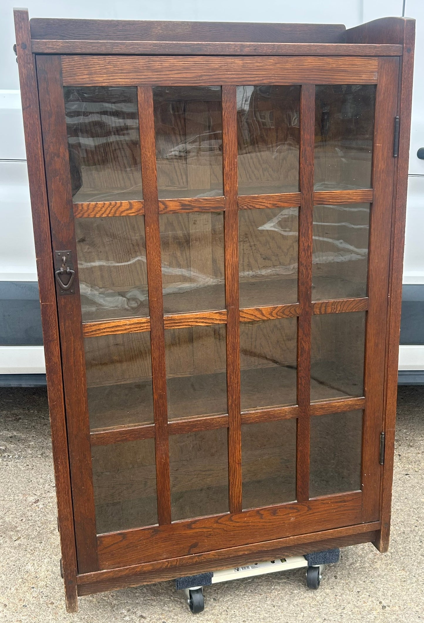 GUSTAV STICKLEY #715 ORIGINAL SINGLE DOOR BOOKCASE