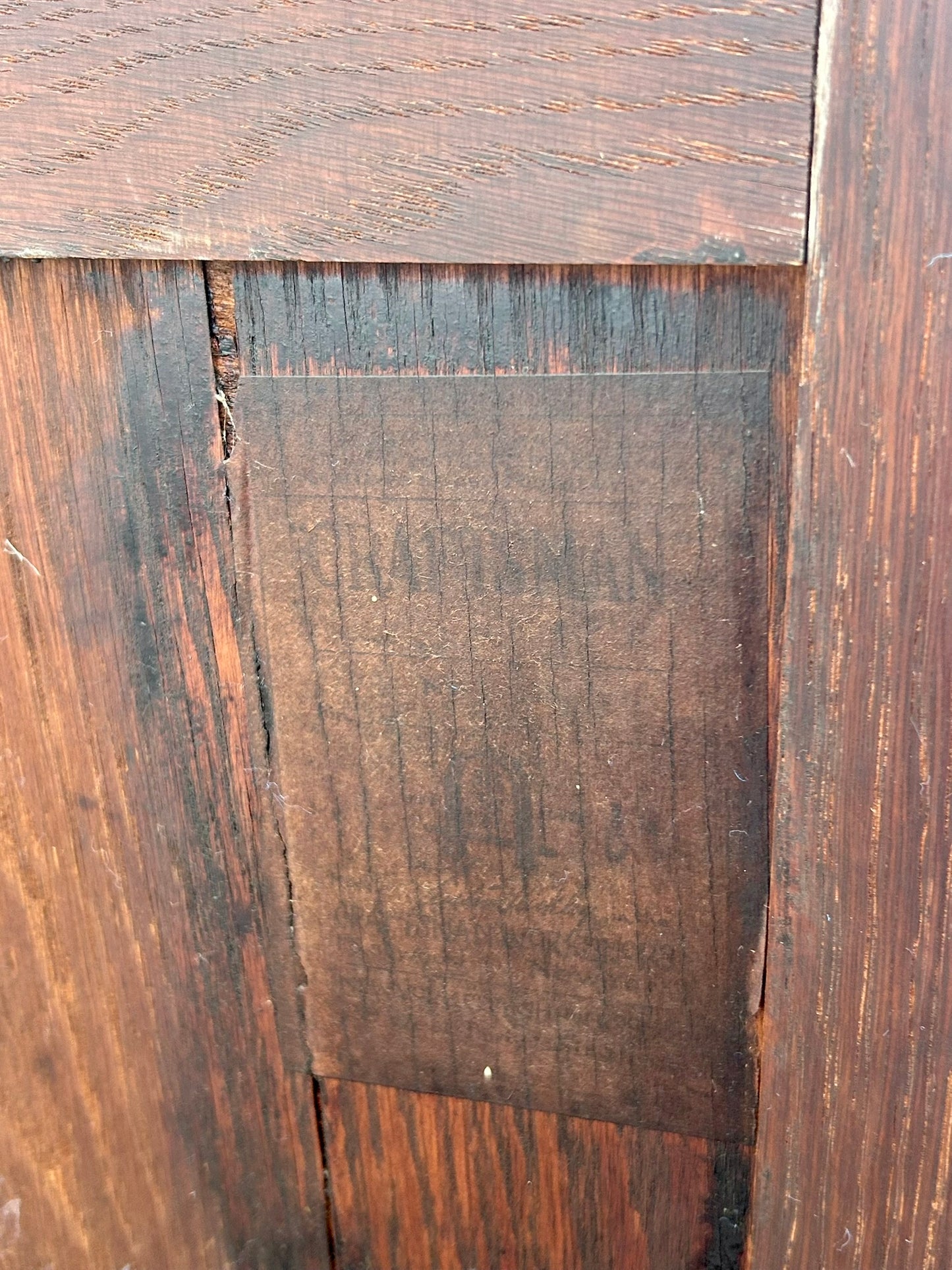 GUSTAV STICKLEY #715 ORIGINAL SINGLE DOOR BOOKCASE