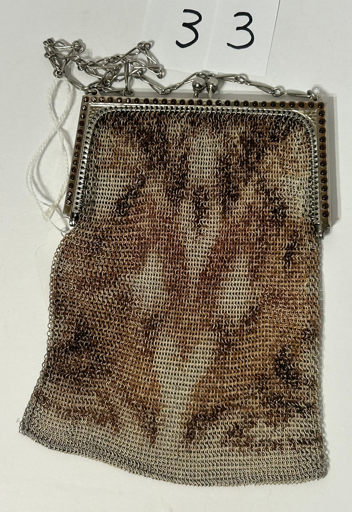 ANTIQUE FINE MESH PURSE