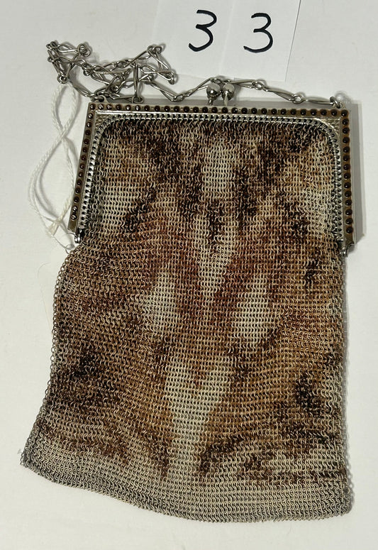 ANTIQUE FINE MESH PURSE