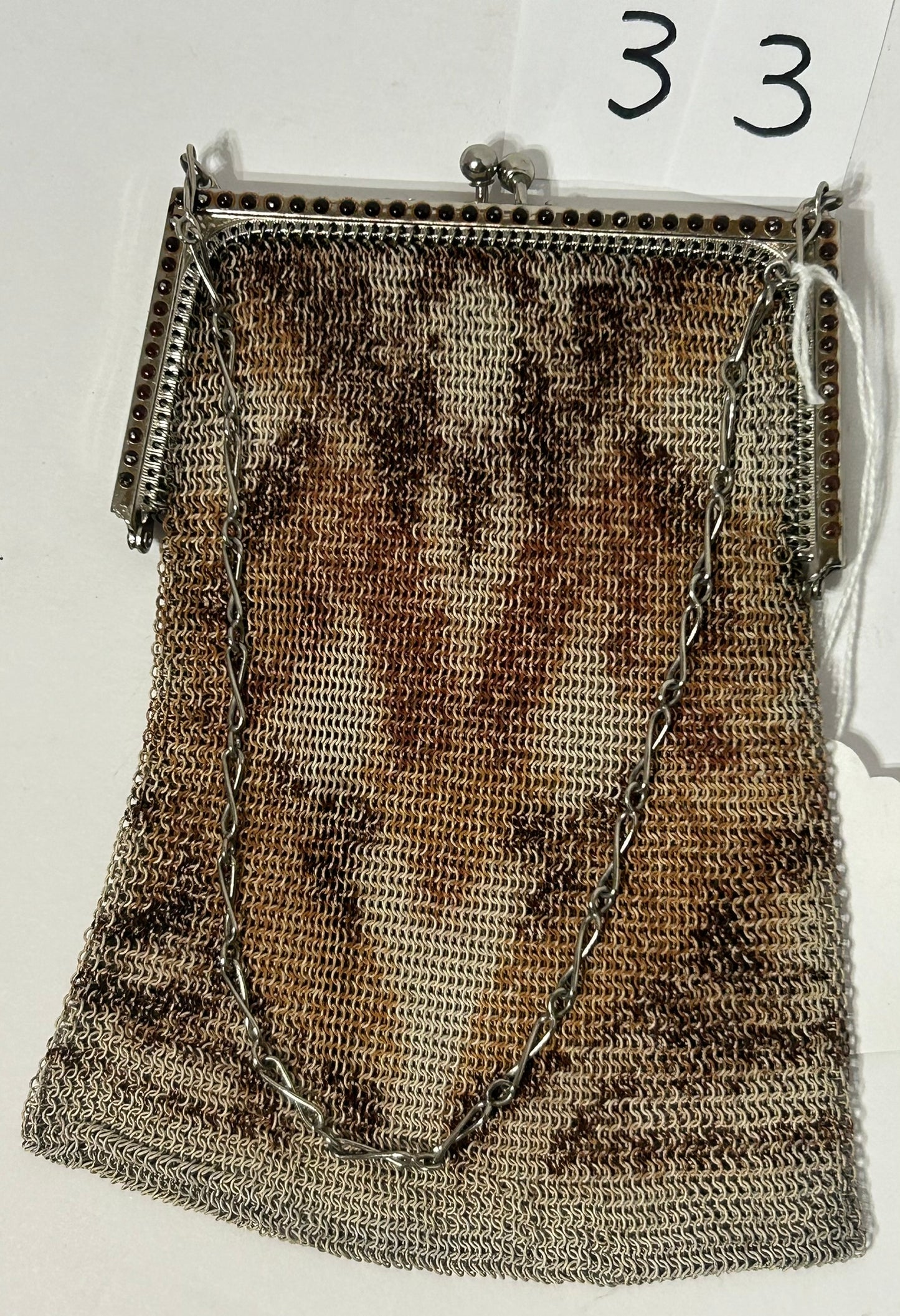 ANTIQUE FINE MESH PURSE