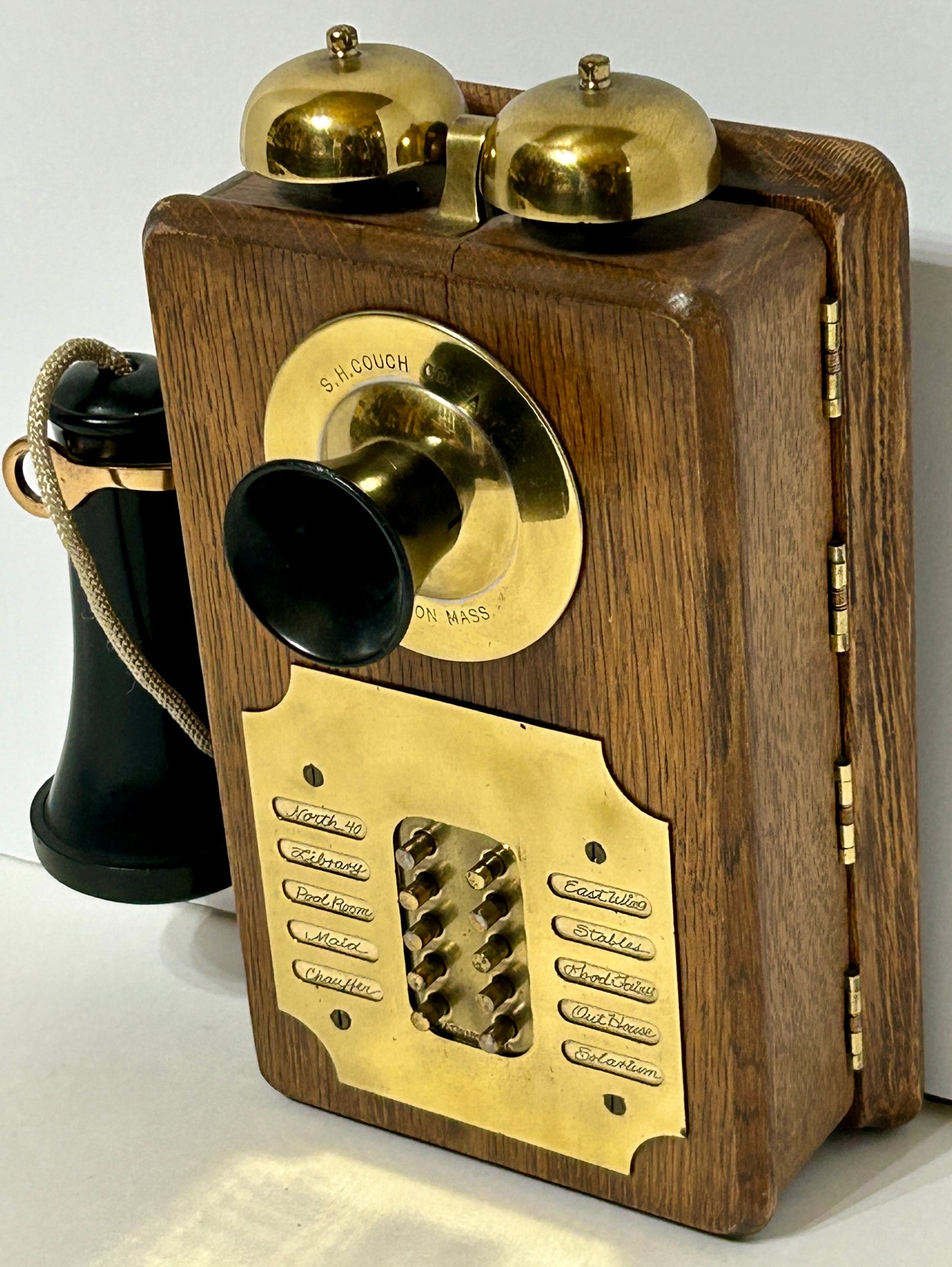 ANTIQUE EARLY 1900'S INTERCOM BY S. H. COUCH