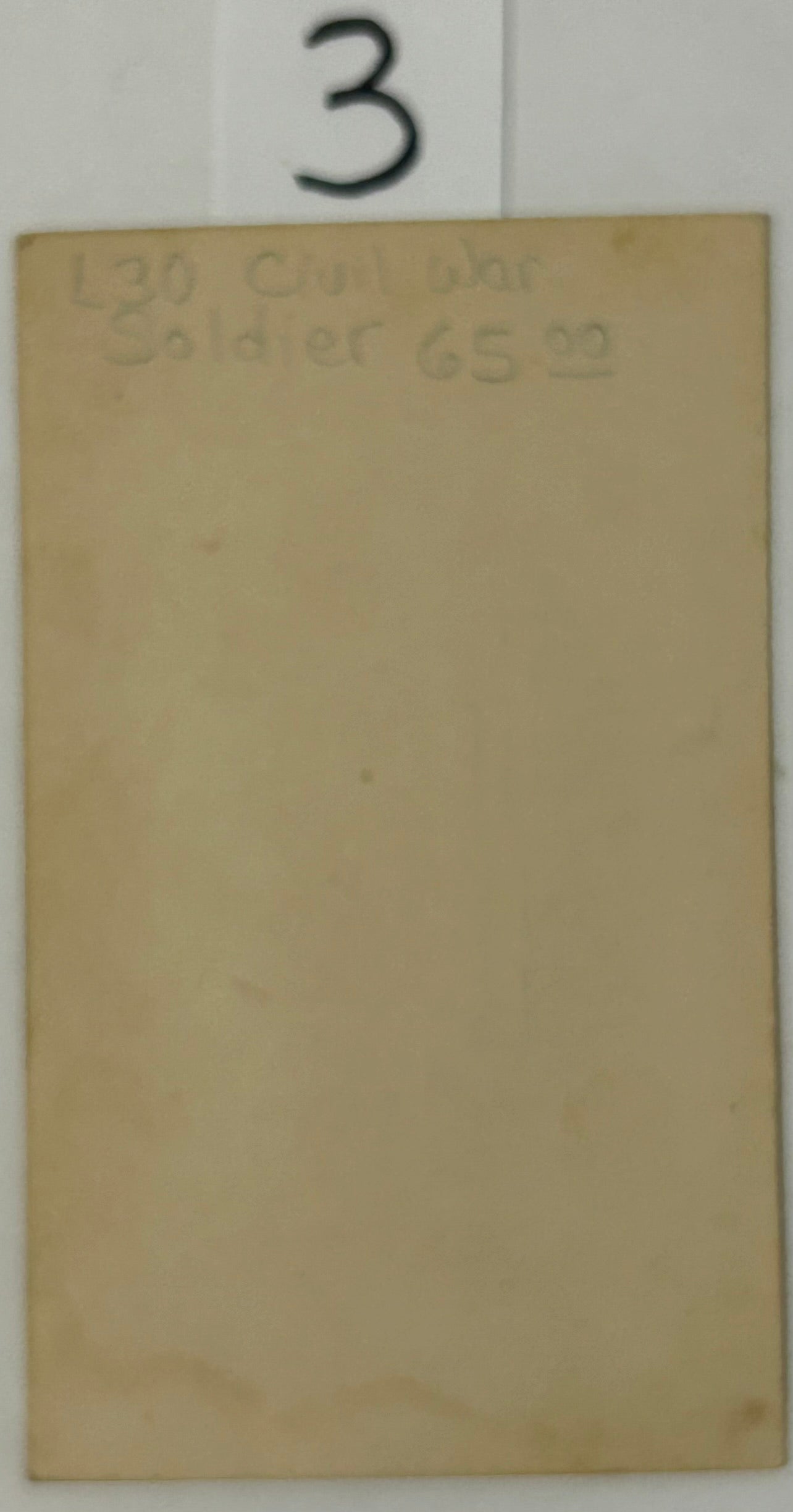 CIVIL WAR CDV PHOTOGRAPH OF UNION OFFICER