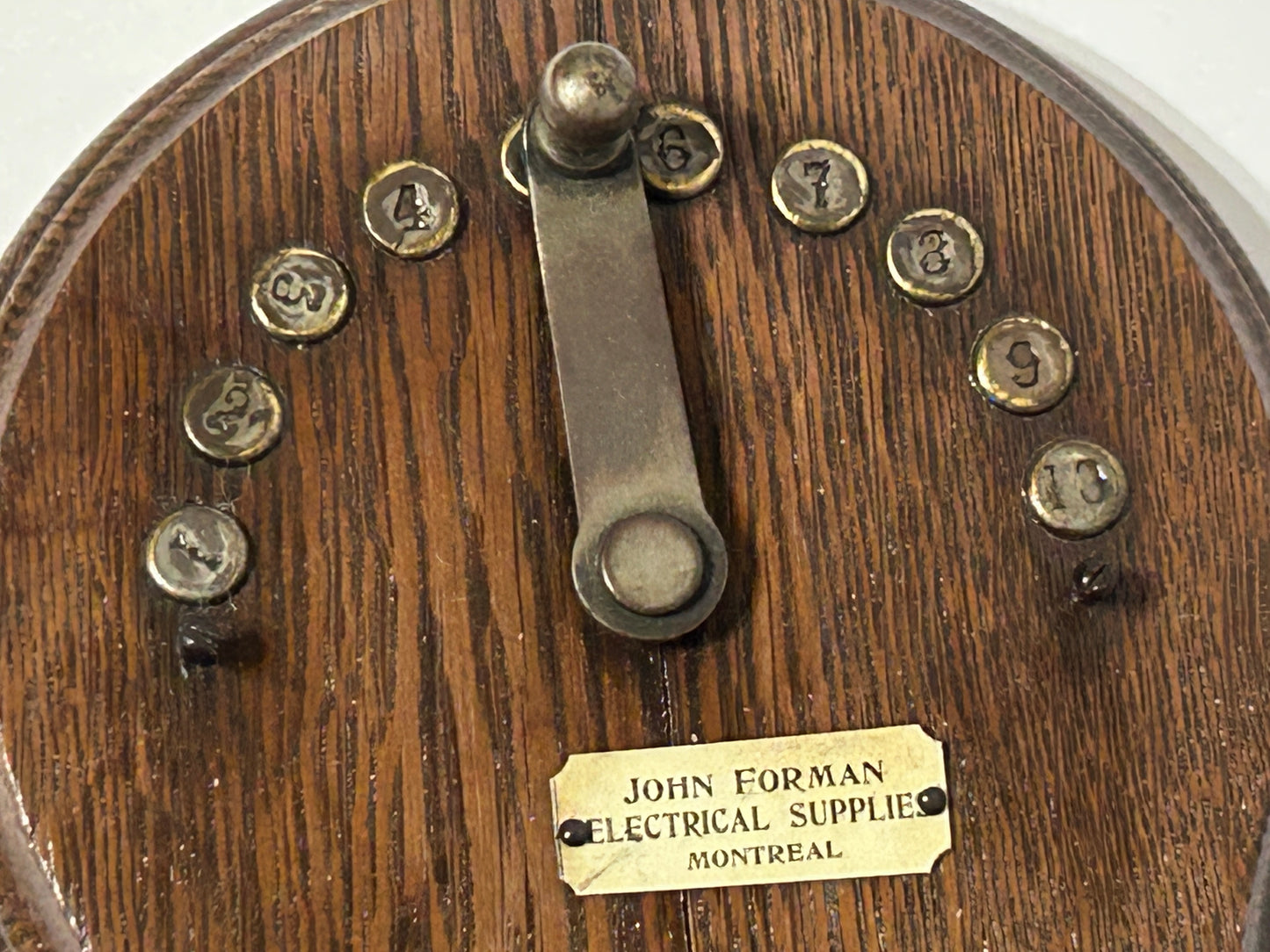 ANTIQUE MULTI STATION SELECTOR BY CONNECTICUT PHONE CO.