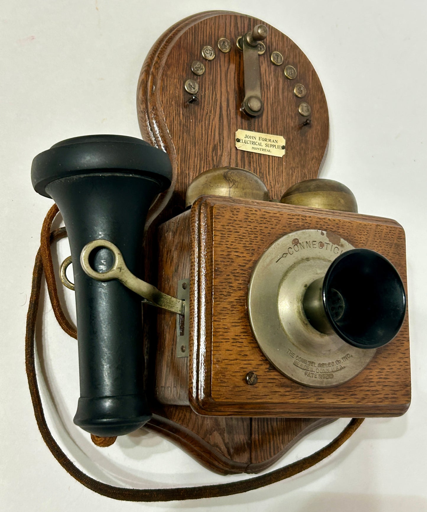 ANTIQUE MULTI STATION SELECTOR BY CONNECTICUT PHONE CO.