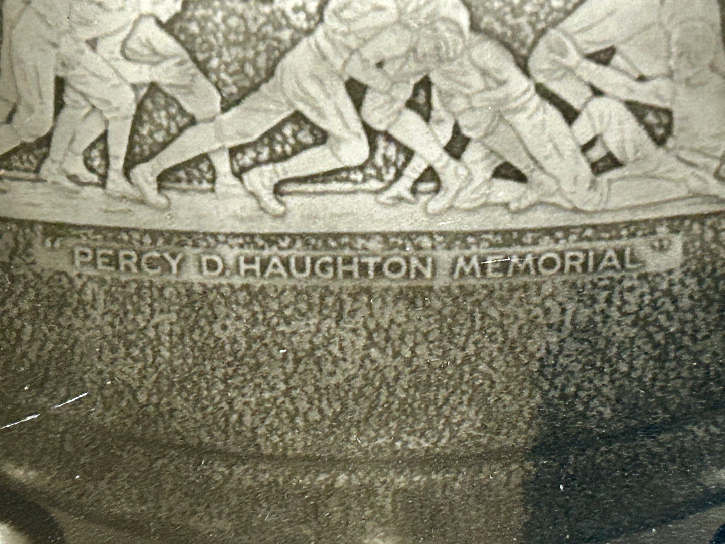PERCY HAUGHTON HARVARD COACH MEMORIAL TROPHY PRESENTATION PHOTOGRAPH