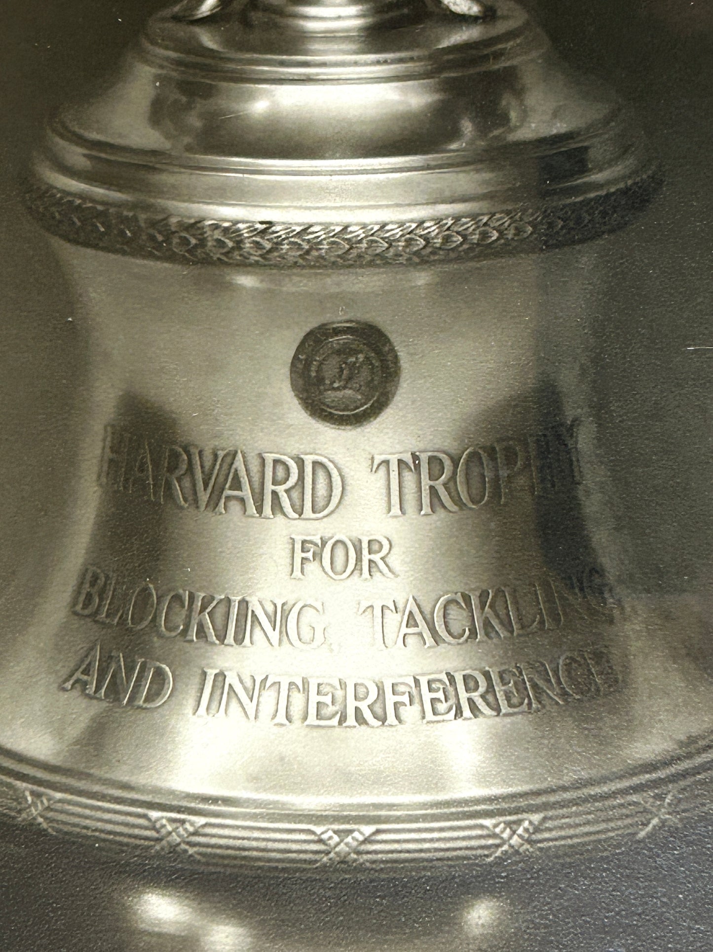 PERCY HAUGHTON HARVARD COACH MEMORIAL TROPHY PRESENTATION PHOTOGRAPH