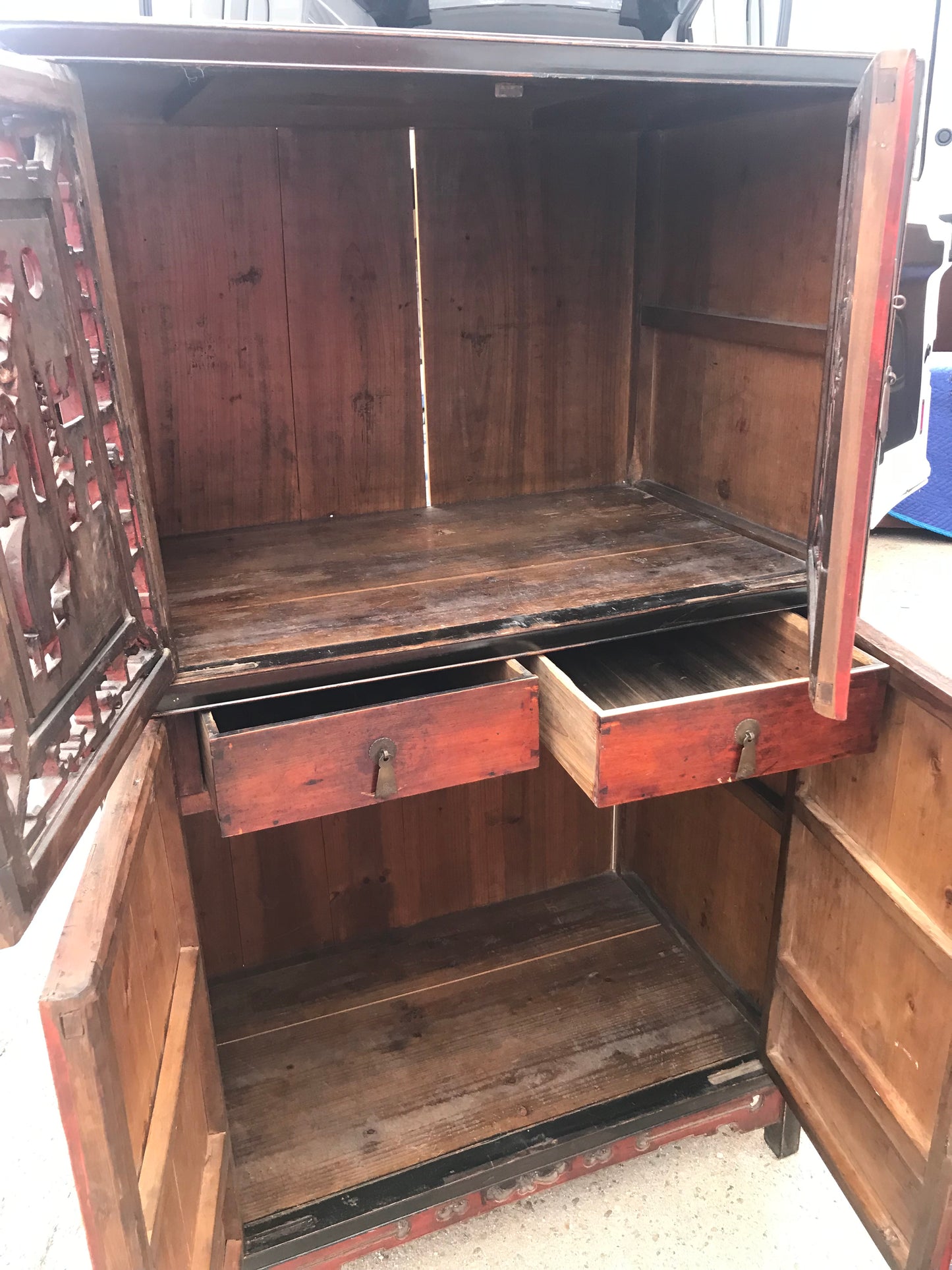 ORIENTAL ANTIQUE CABINET FOR SALE