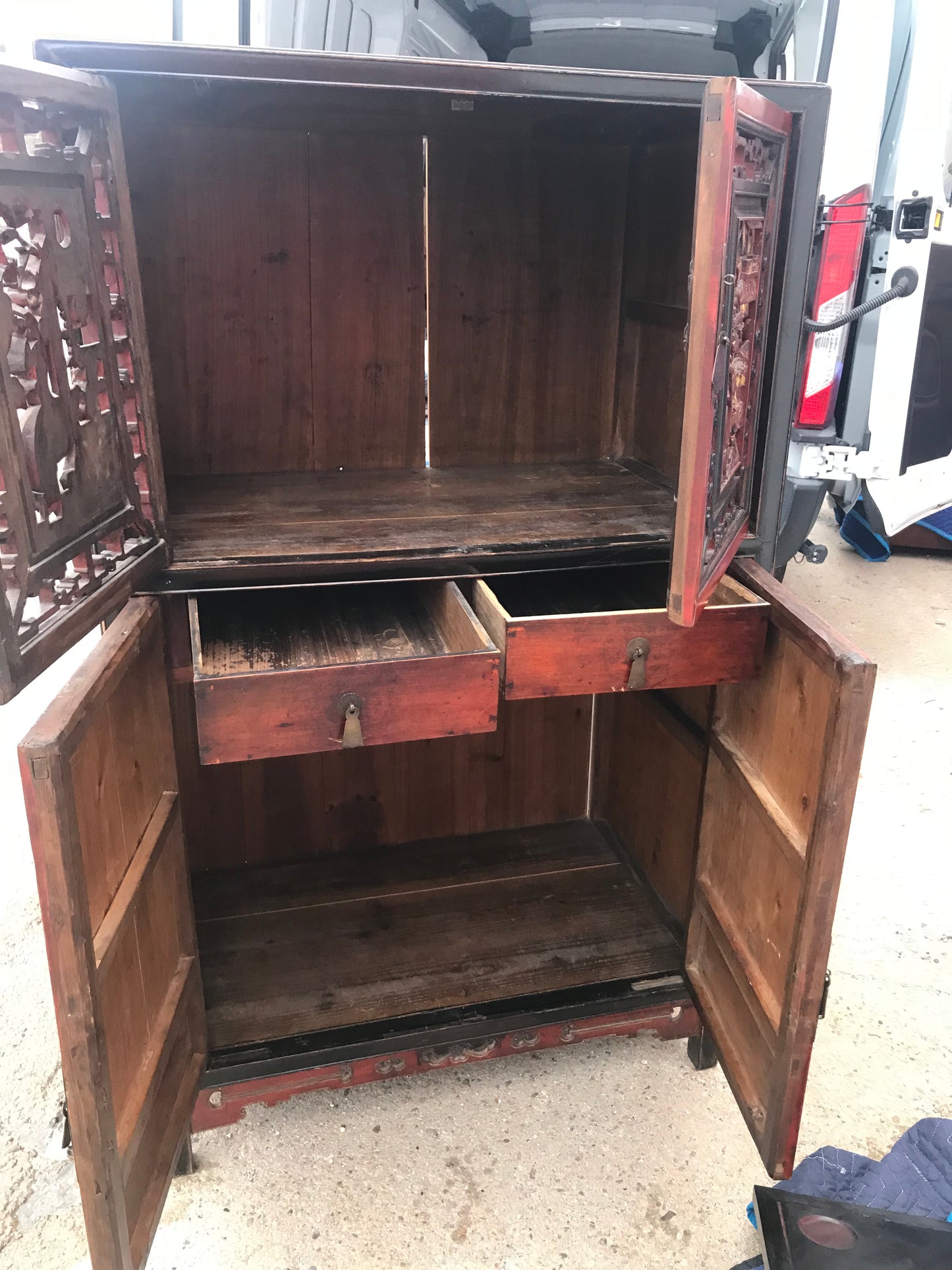 ORIENTAL ANTIQUE CABINET FOR SALE