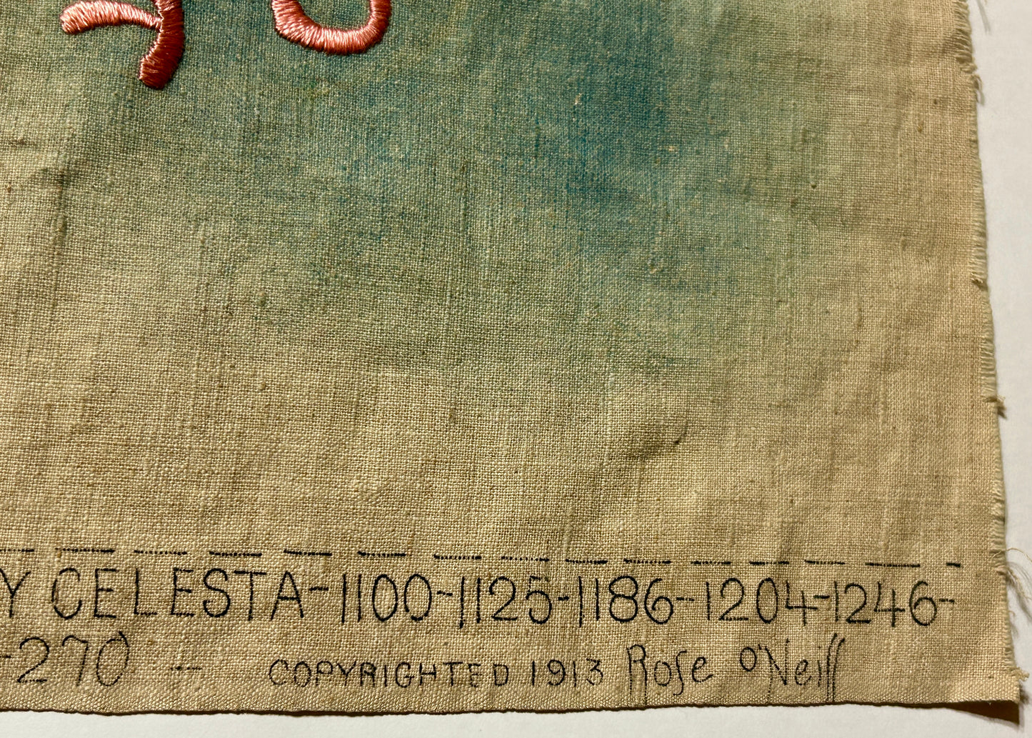 KEWPIE EMBROIDERY COPYRIGHT 1913