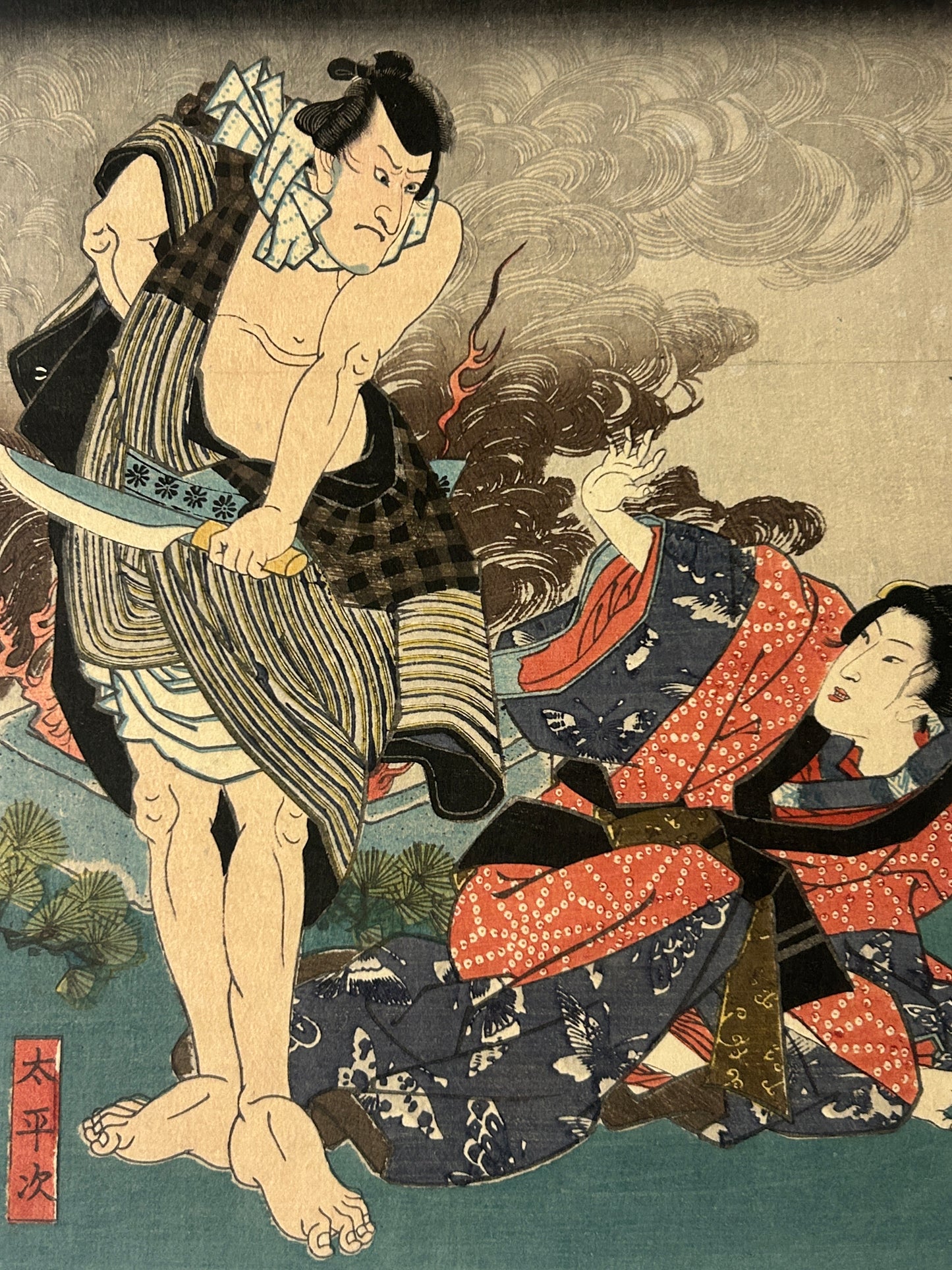 UTAGAWA KUNIYOSHI 1797-1861 JAPANESE WOODBLOCK ARTIST