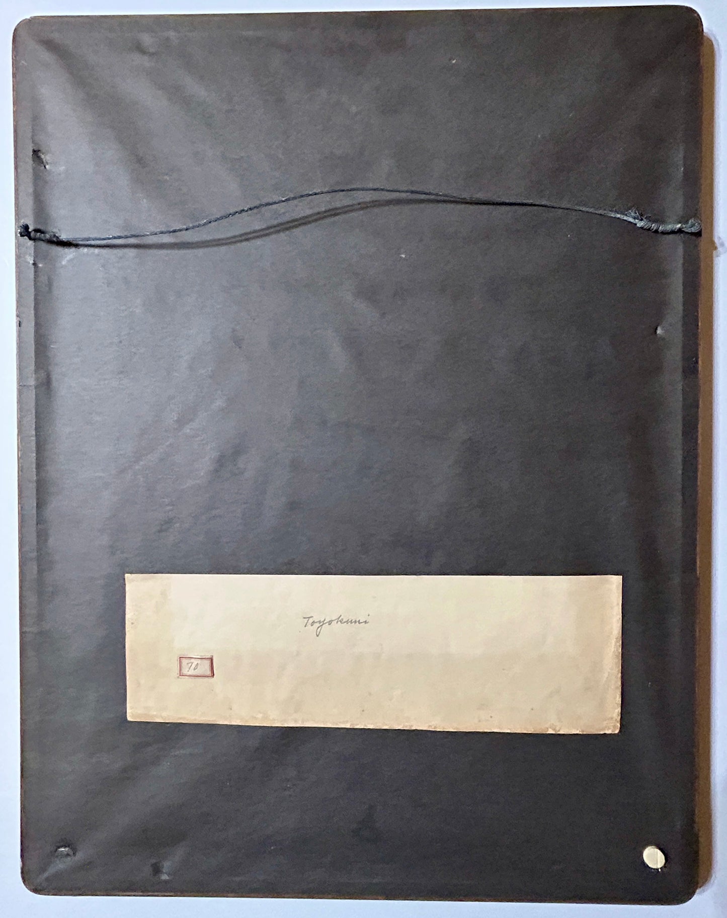 TOYOKUNI III JAPANESE WOODBLOCK PRINT IN WONDERFUL FRAME AND MAT