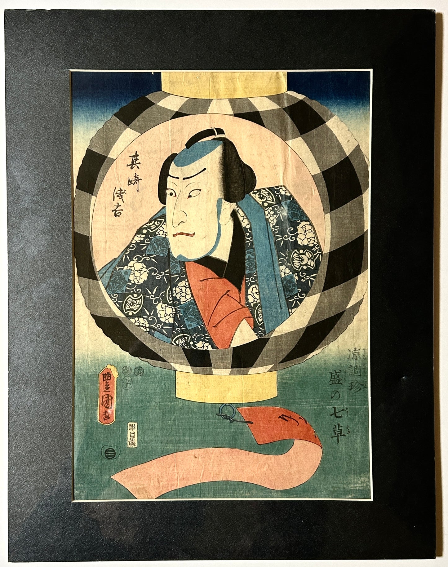 TOYOKUNI III UTAGAWA KUNISADA  1786-1865 JAPANESE WOODBLOCK PRINT