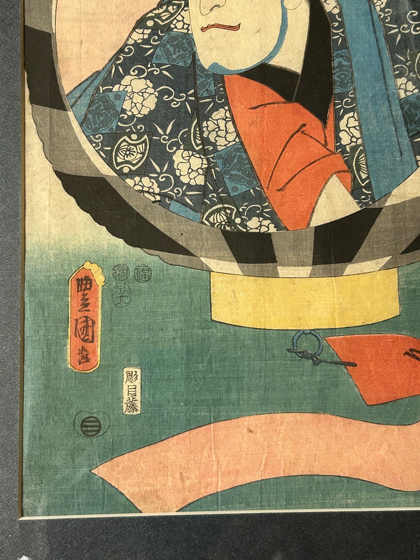 TOYOKUNI III UTAGAWA KUNISADA  1786-1865 JAPANESE WOODBLOCK PRINT