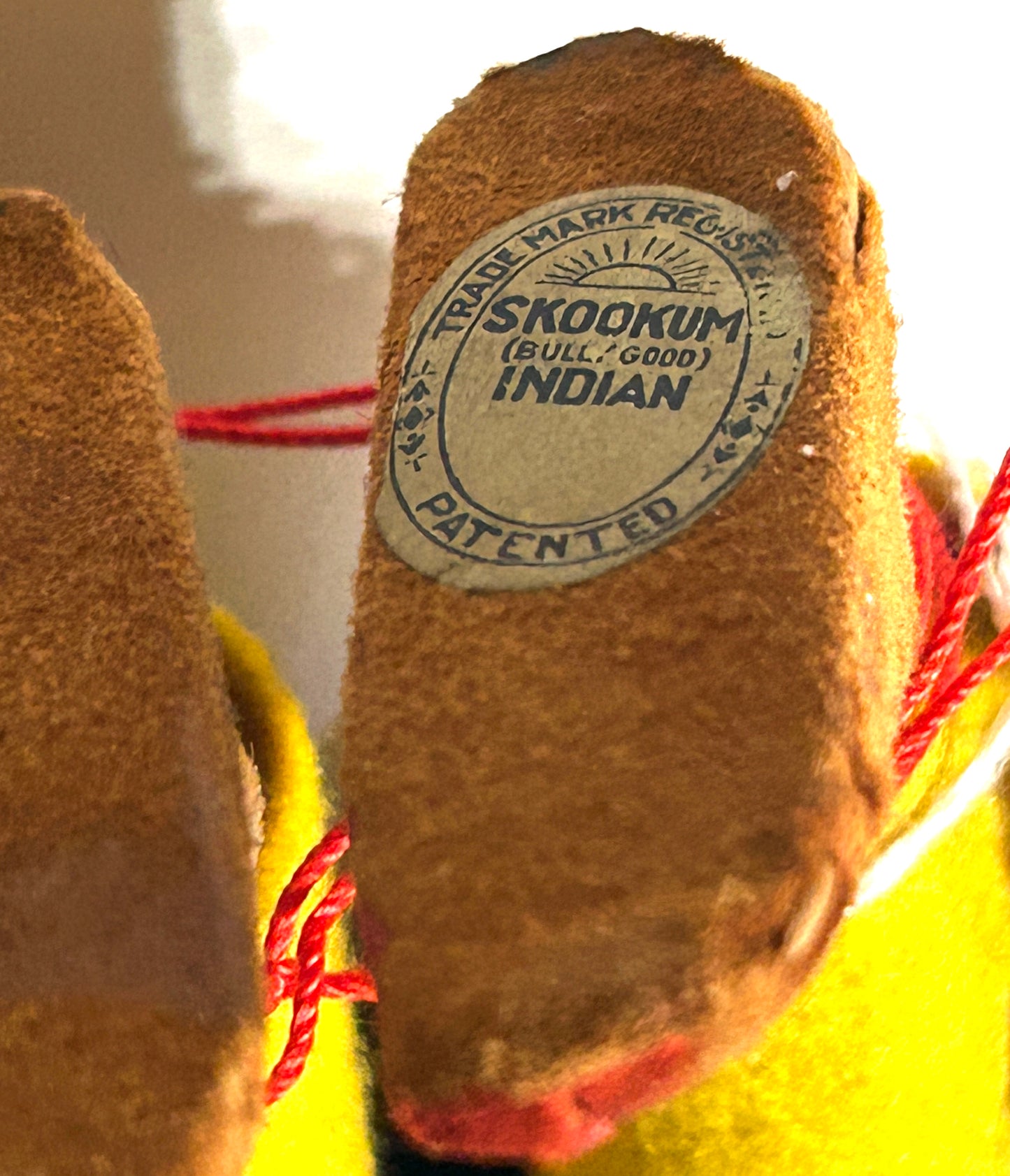 SNOOKUM NATIVE AMERICAN DOLL IN EXCELLENT SHAPE WITH ORIGINAL TAG 12" TALL