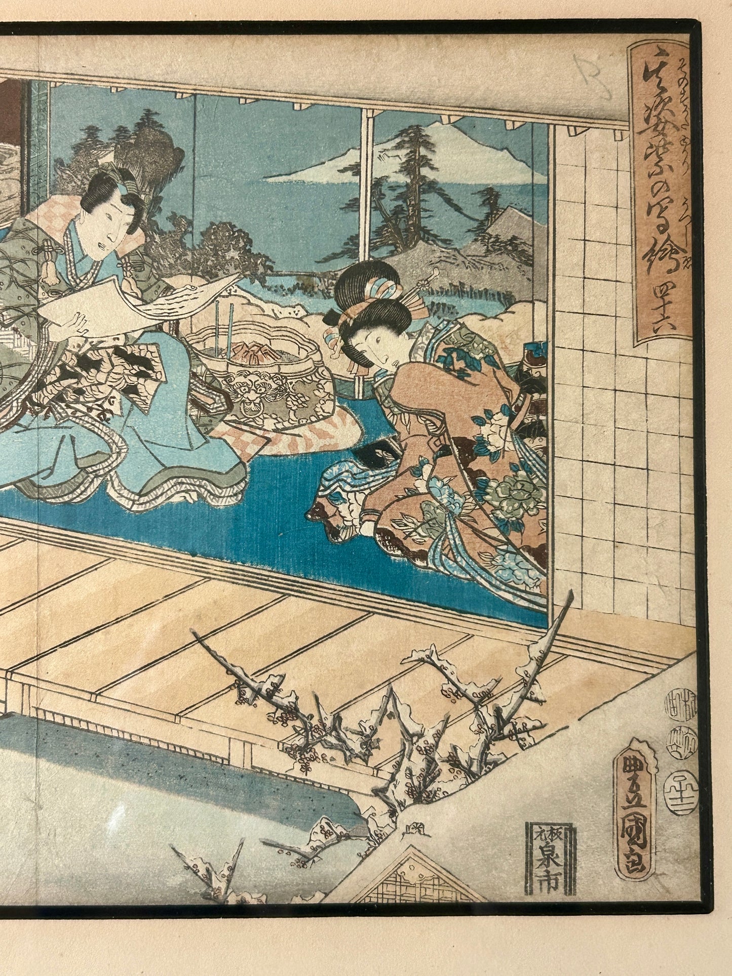 TOYOKUNI 1769-1825 JAPANESE WOODBLOCK