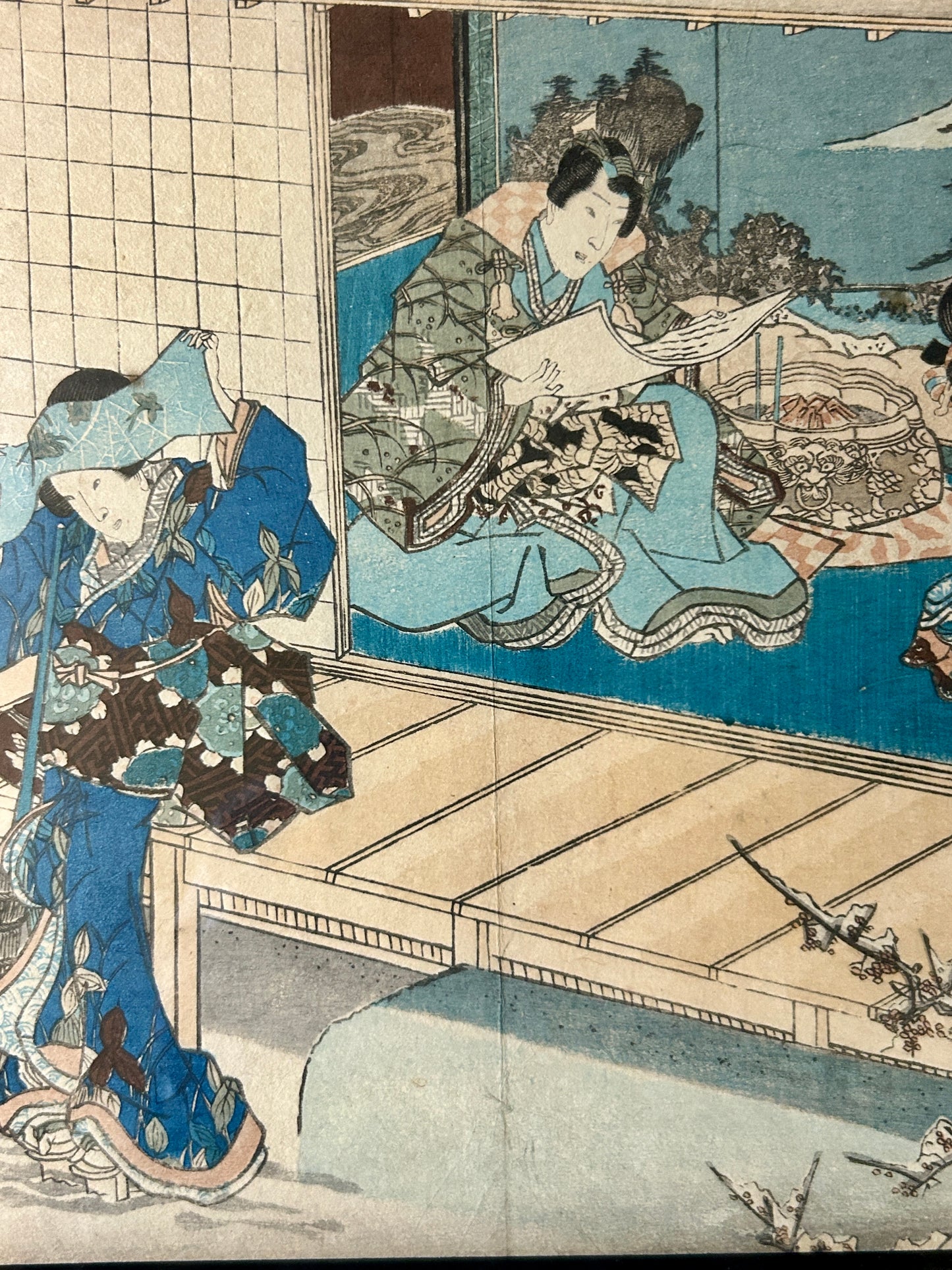 TOYOKUNI 1769-1825 JAPANESE WOODBLOCK