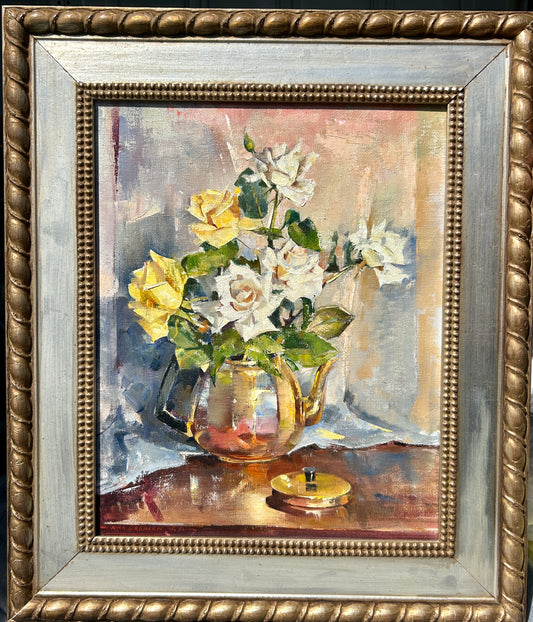 NAN GREACEN 1908-1999 FLORIDA ARTIST STILL LIFE PAINTING