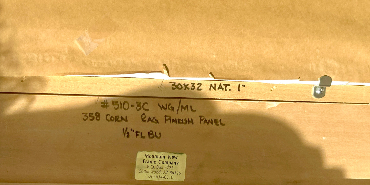 SUZANNE BAKER BORN 1939 CALIFORNIA PAINTING OF GROUP OF HORSES